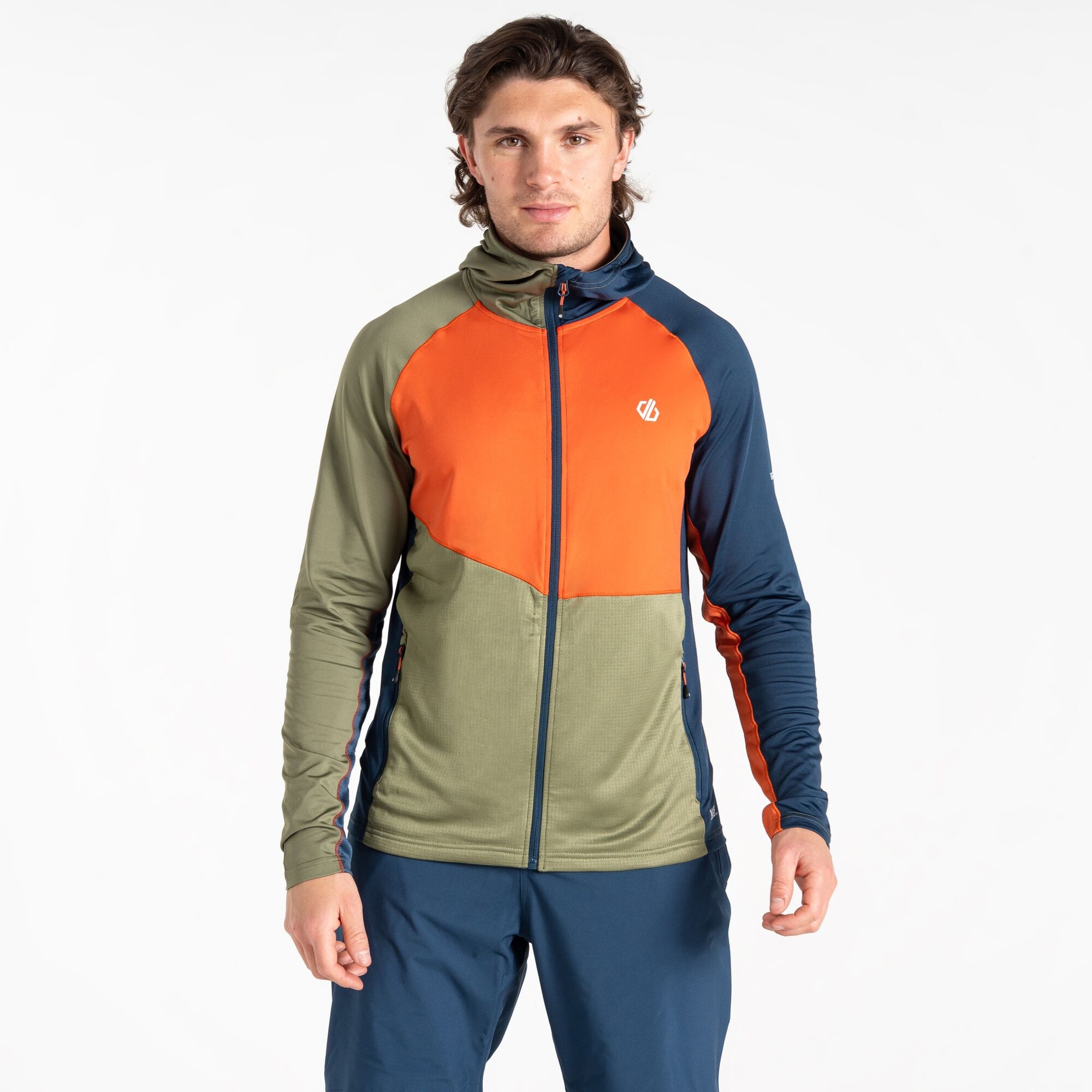 Dare 2b Męska bluza Assimilate II Core Stretch Niebieski