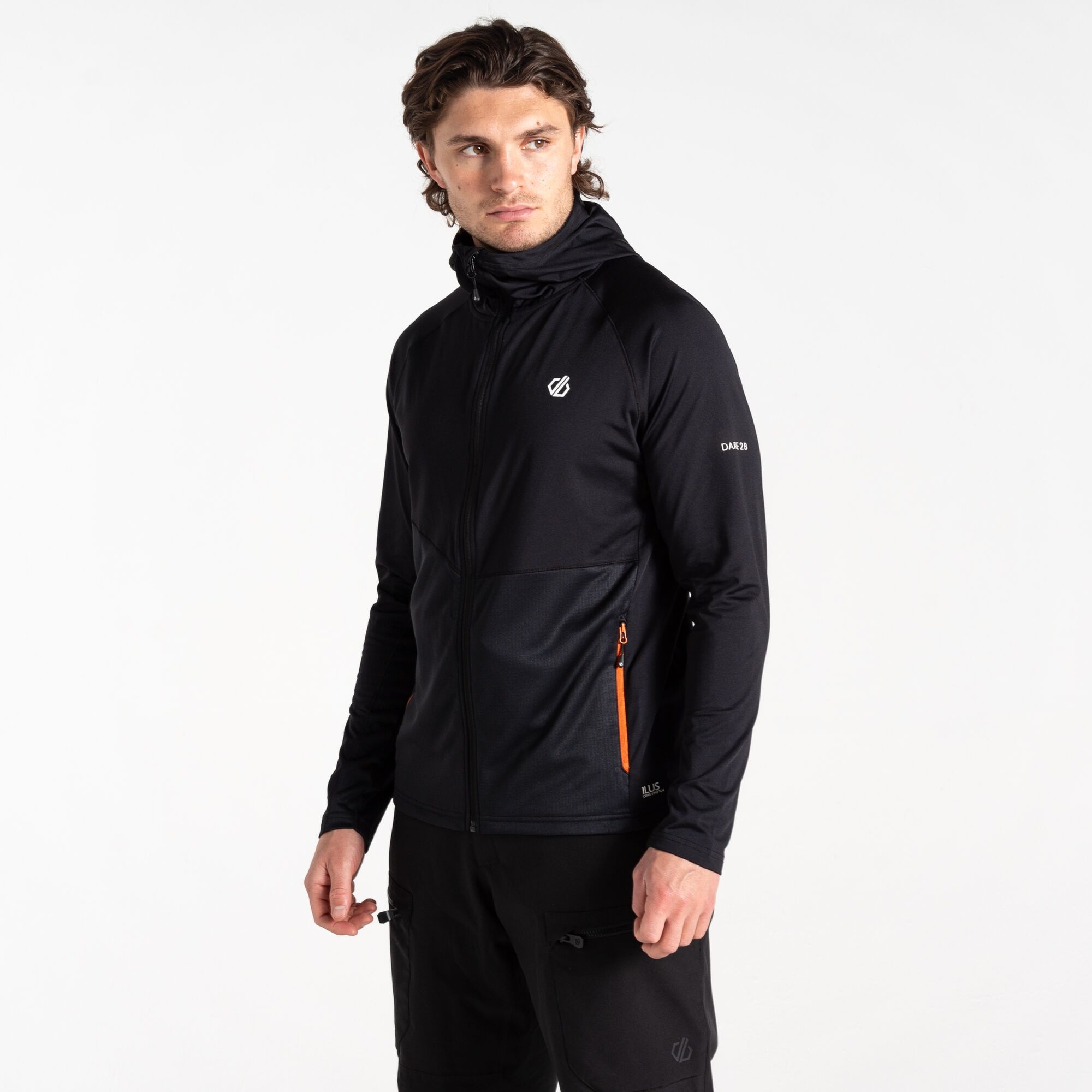 Dare 2b - Męska Bluza Assimilate II Core Stretch Czarny