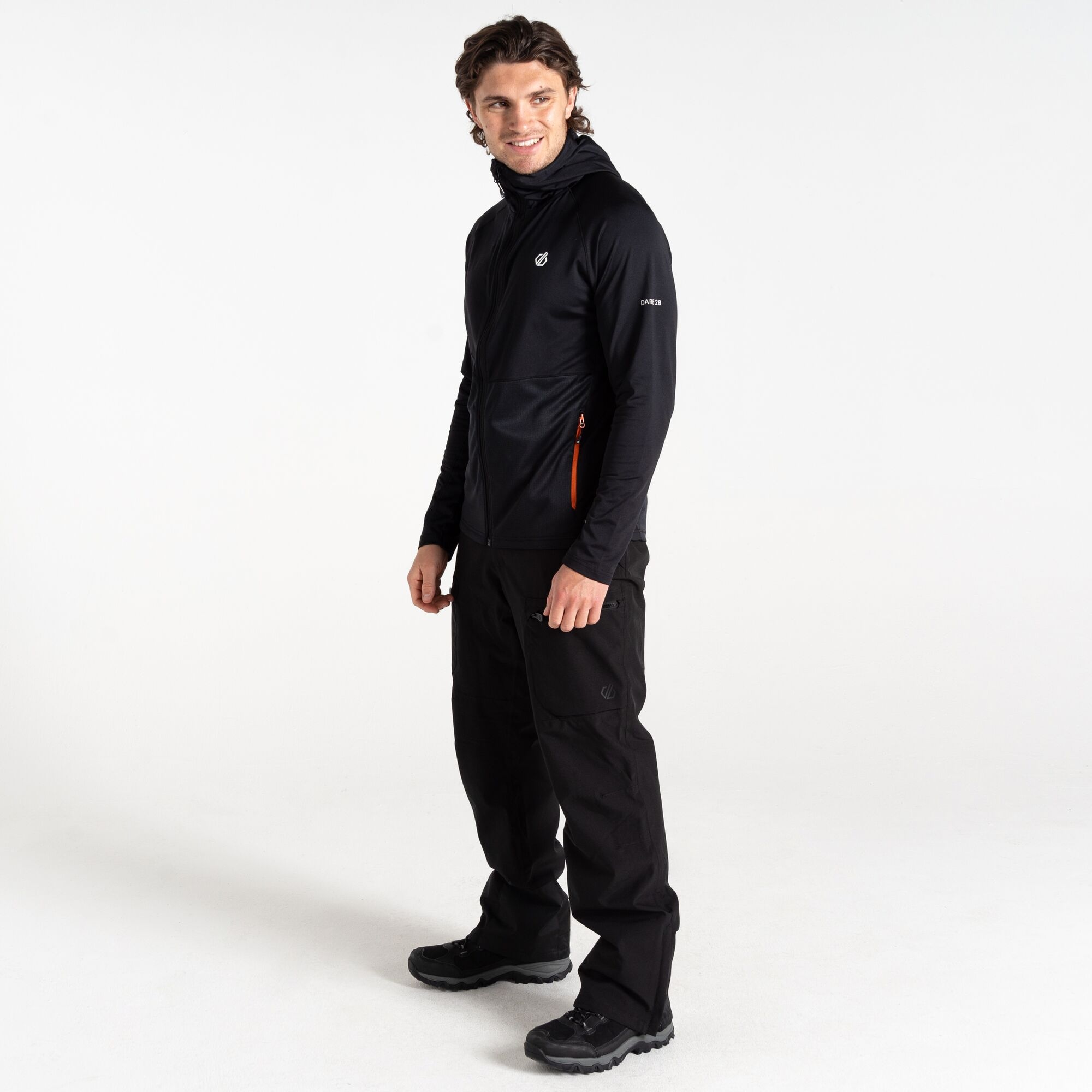 Dare 2b - Męska Bluza Assimilate II Core Stretch Czarny