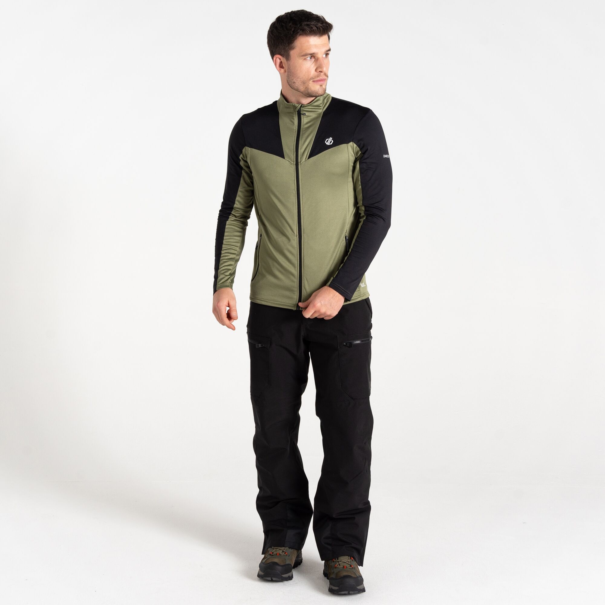 Dare 2b Męska bluza Substratum II Core Stretch Zielony