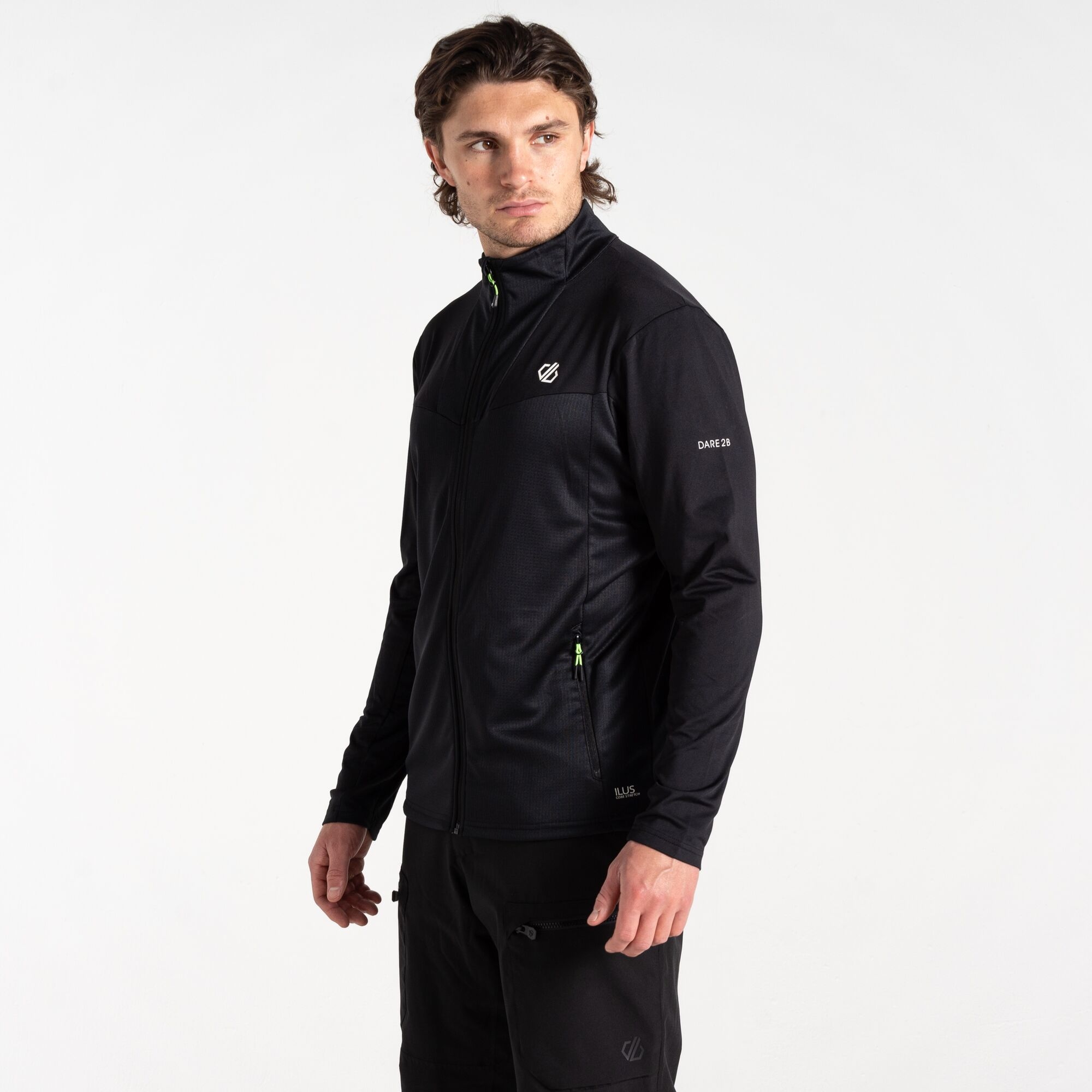 Dare 2b - Męska Bluza Substratum II Core Stretch Czarny, Rozmiar: XL