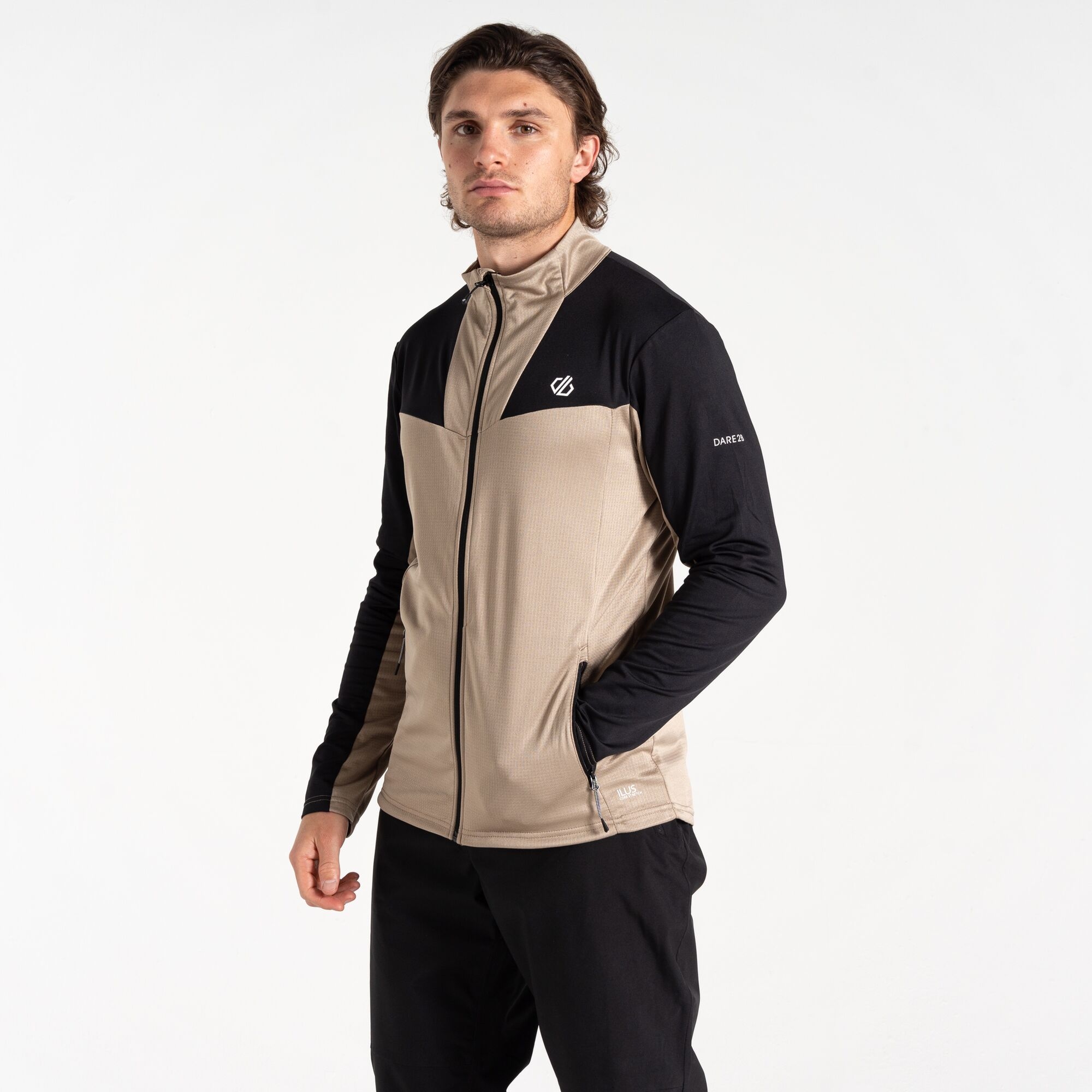 Dare 2b - Męska Bluza Substratum II Core Stretch Brązowy, Rozmiar: XXL