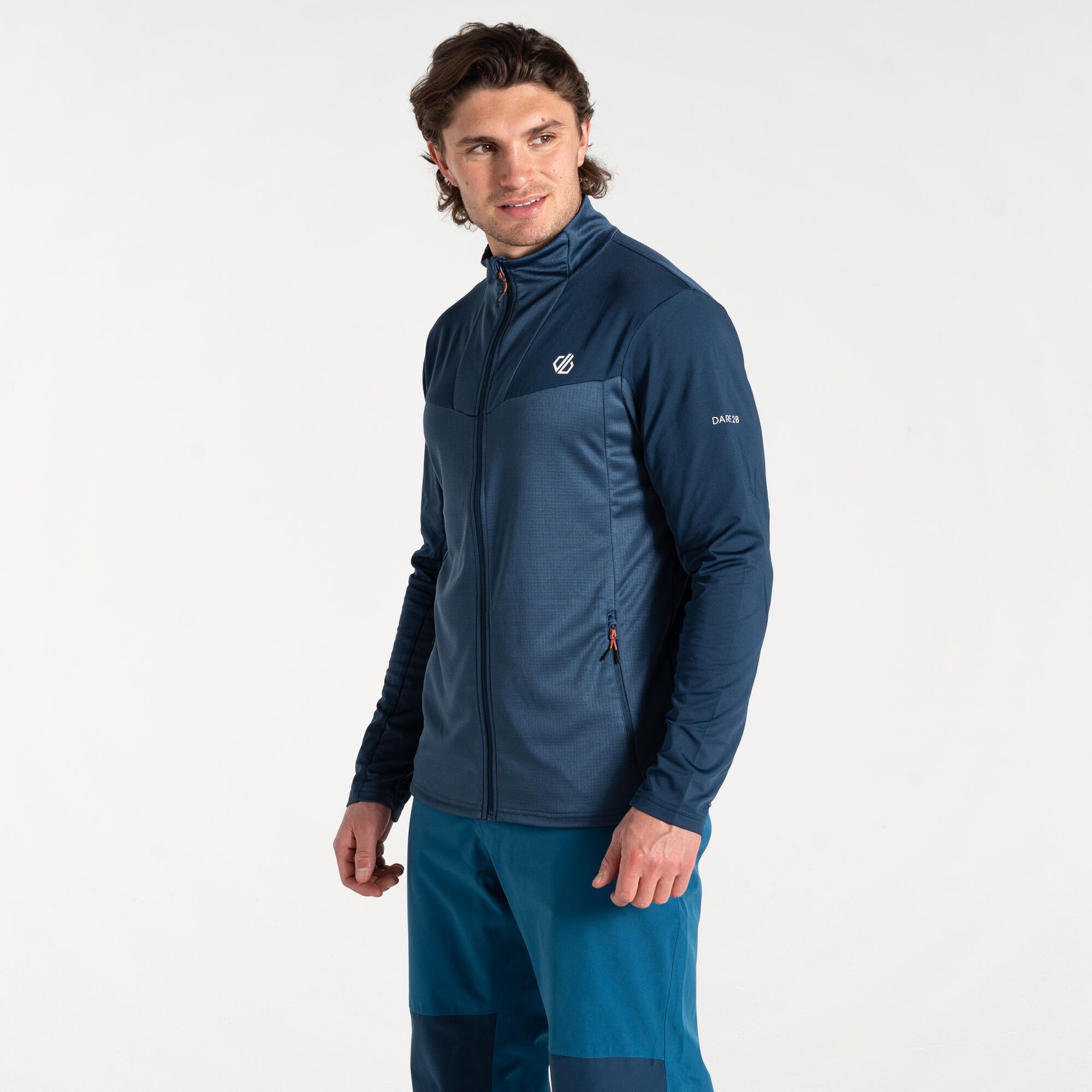 Dare 2b - Męska Bluza Substratum II Core Stretch Niebieski, Rozmiar: S