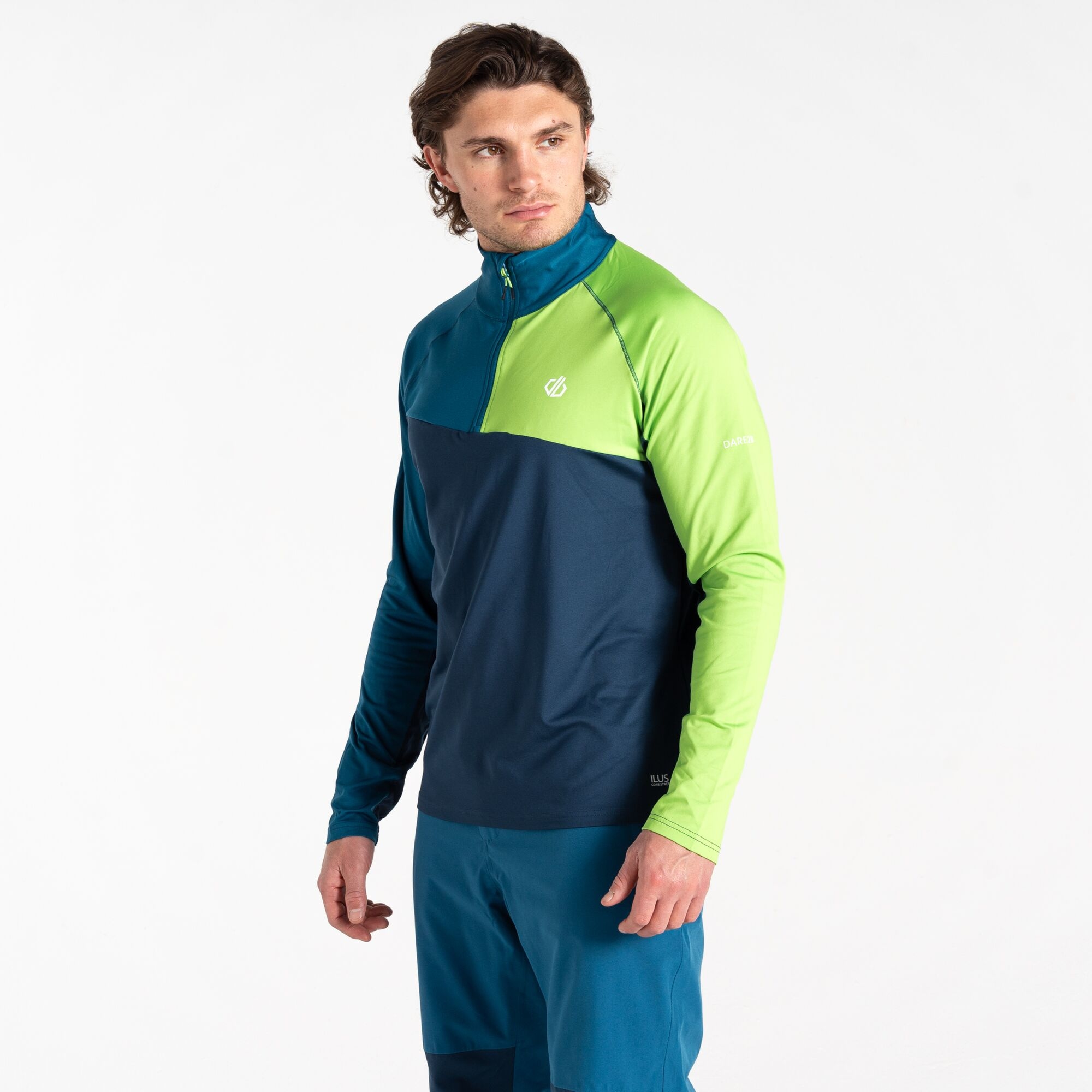 Dare 2b - Męska Bluza Dignify III Core Stretch Niebieski, Rozmiar: L