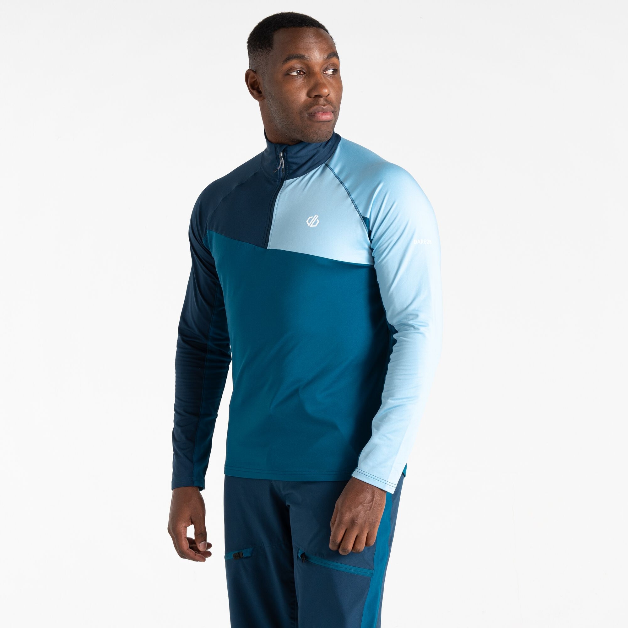 Dare 2b - Męska Bluza Dignify III Core Stretch Niebieski