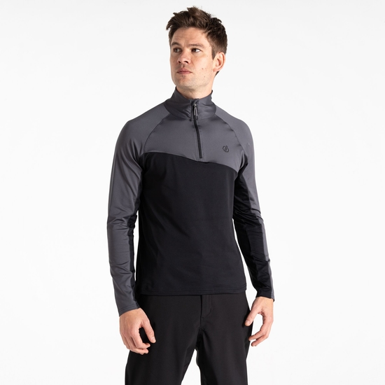 Dare 2b - Men's Dignify III Core Stretch Midlayer Ebony Grey