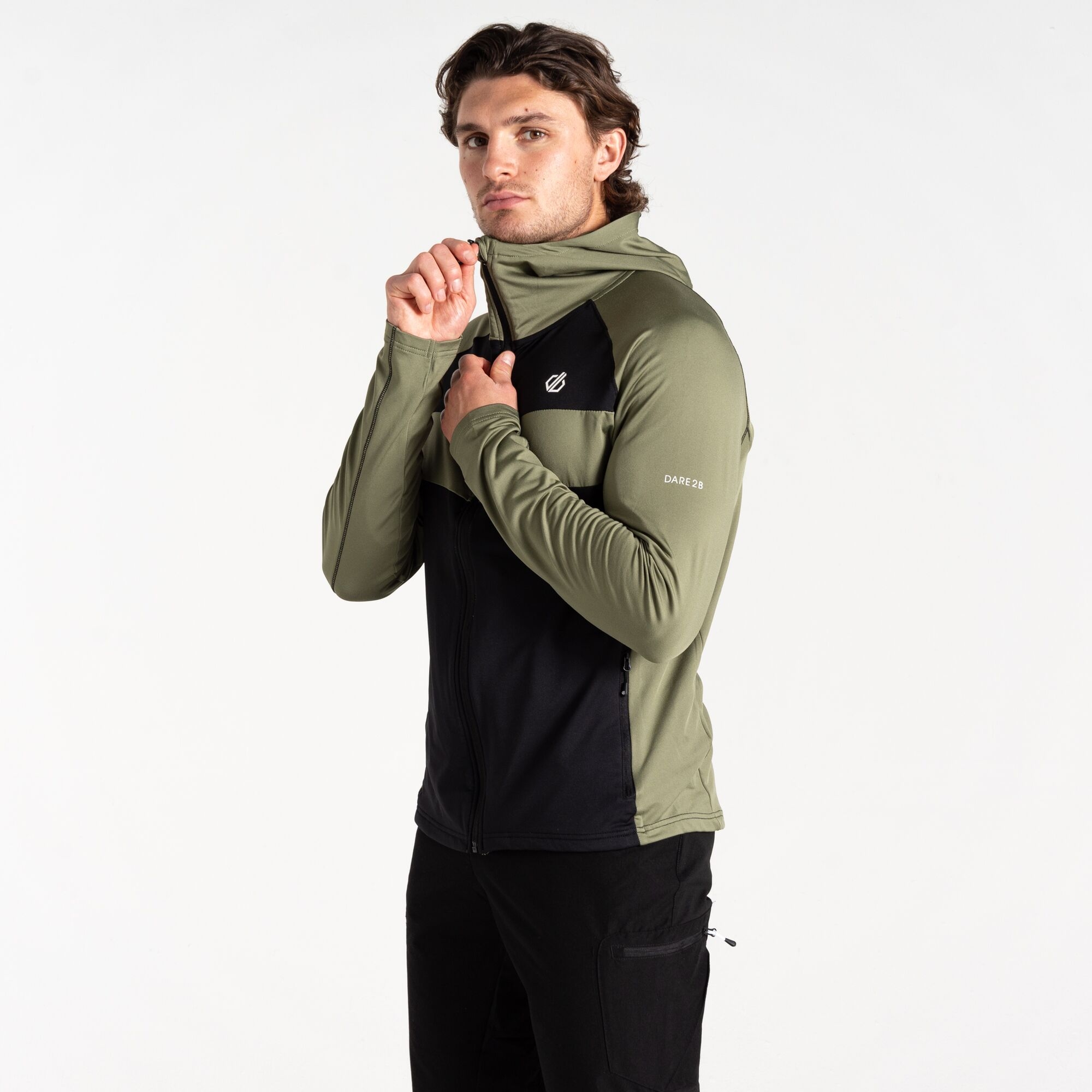 Dare 2b - Męska Bluza Touring II Core Stretch Zielony, Rozmiar: XXXL