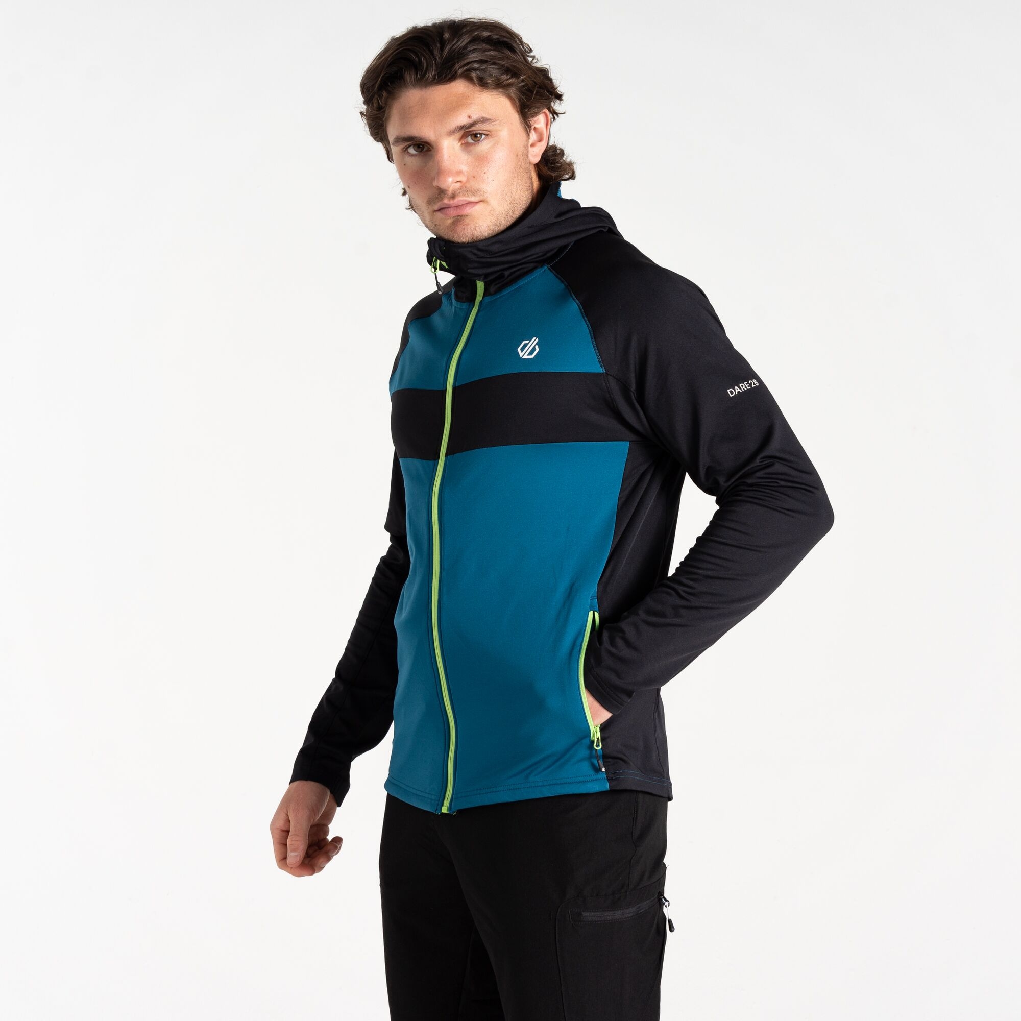 Dare 2b - Męska Bluza Touring II Core Stretch Niebieski, Rozmiar: XL