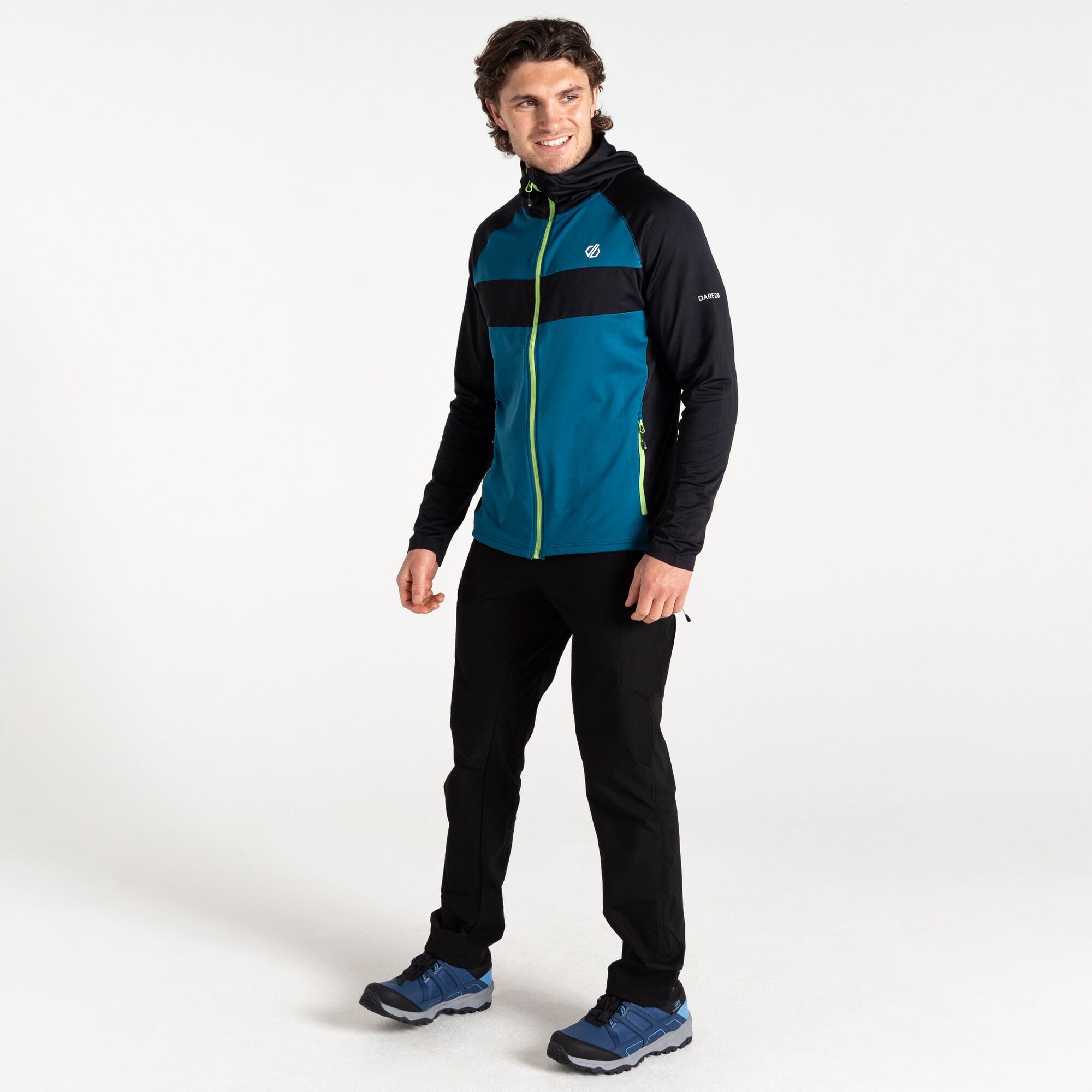 Dare 2b Męska bluza Touring II Core Stretch Niebieski