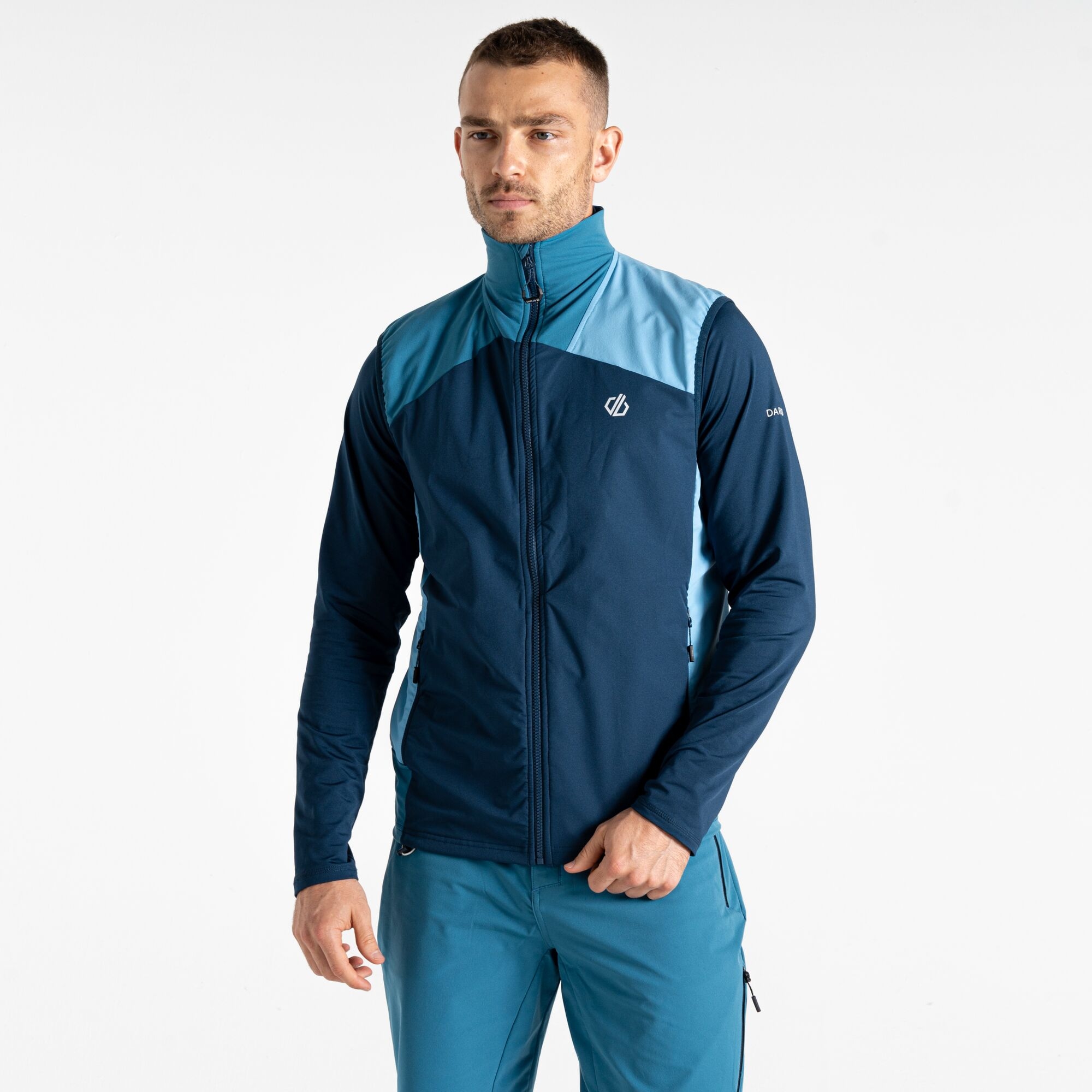 Dare 2b - Męska Kamizelka Latitudinal III Niebieski, Rozmiar: XXXL
