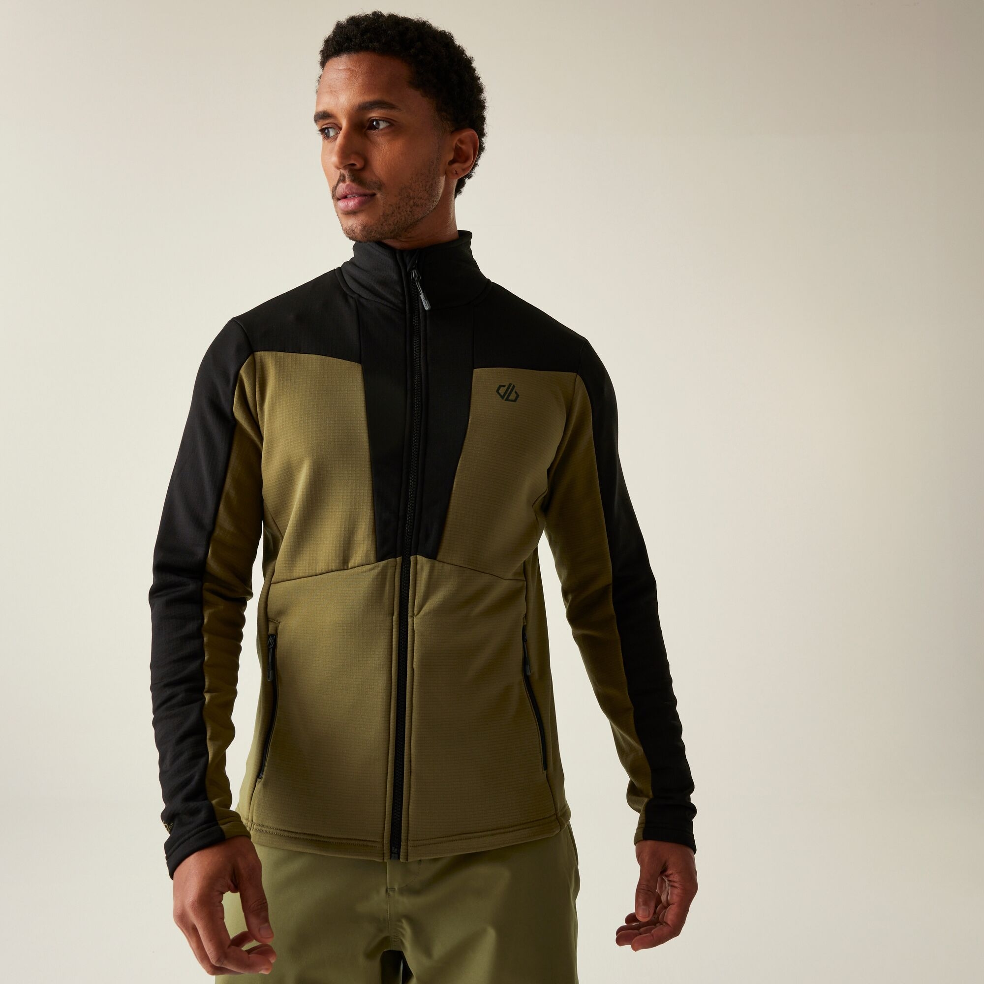 Dare 2b Bluza męska rozsuwana Substratum IV Czarny