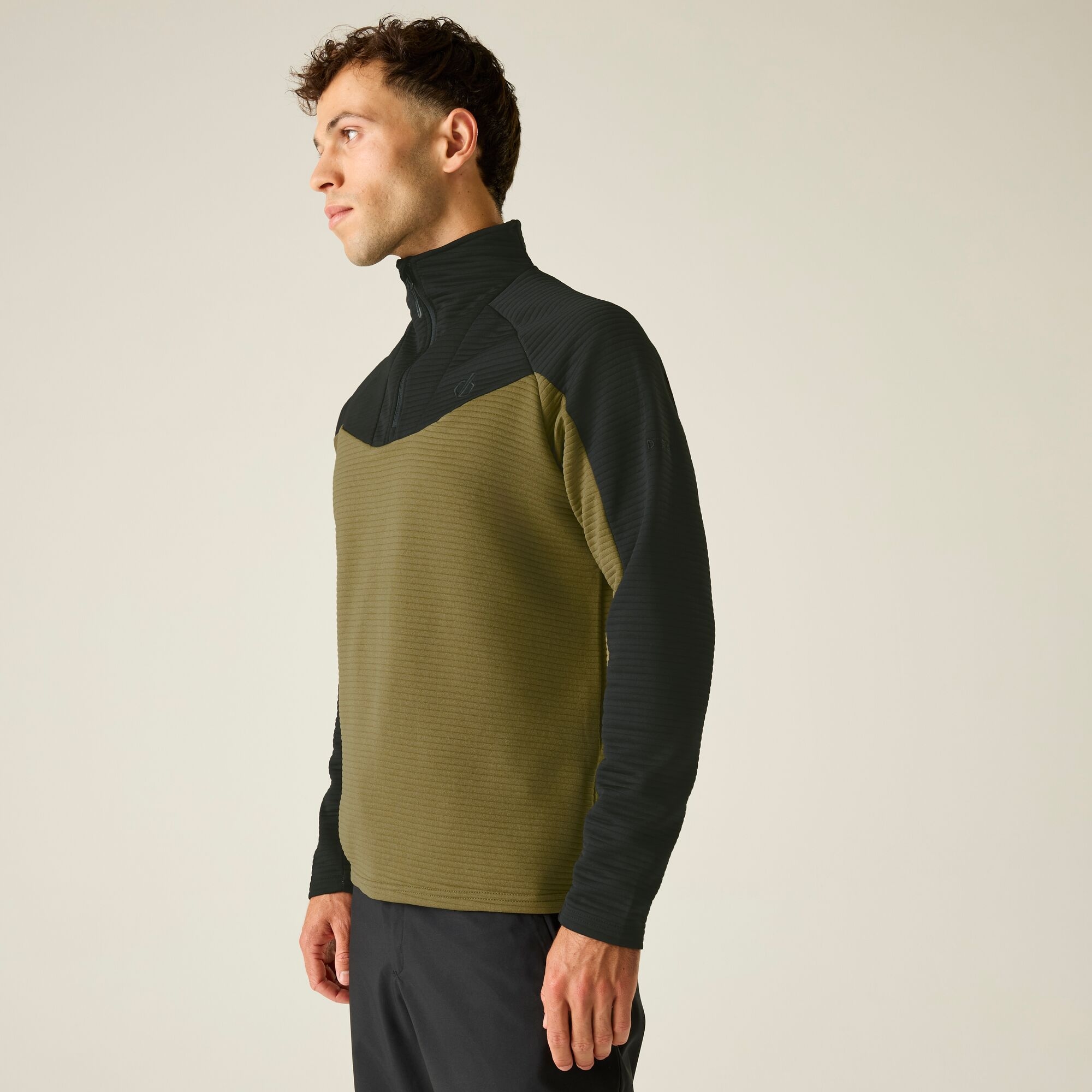 Dare 2b Bluza męska z suwakiem 1/4 Dignify IV Czarny