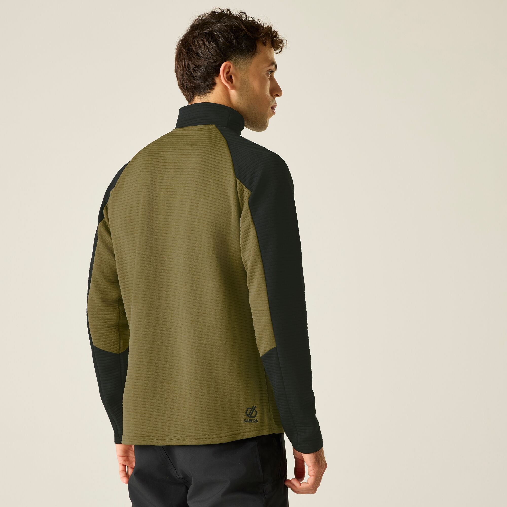 Dare 2b Bluza męska z suwakiem 1/4 Dignify IV Czarny