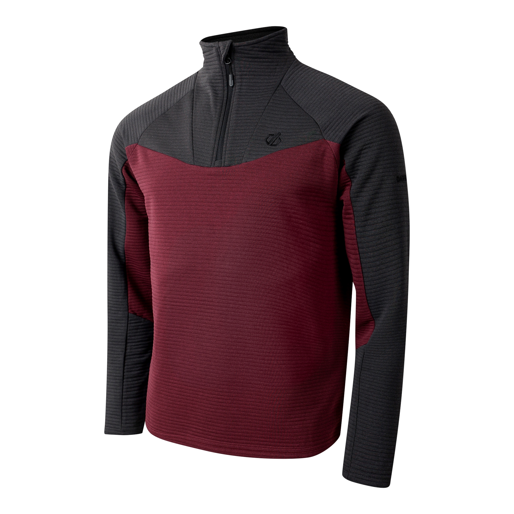 Dare 2b Bluza męska z suwakiem 1/4 Dignify IV Czarny