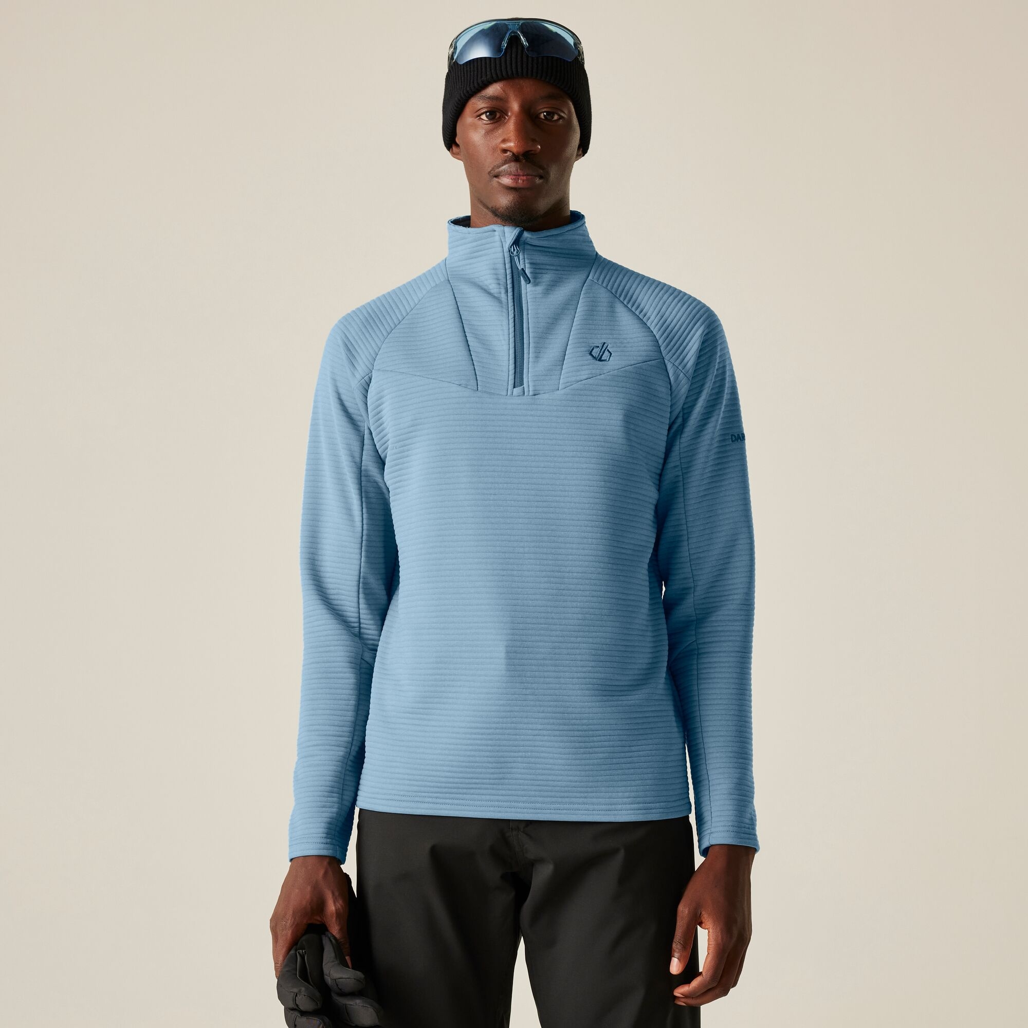 Dare 2b Bluza męska z suwakiem 1/4 Dignify IV Niebieski