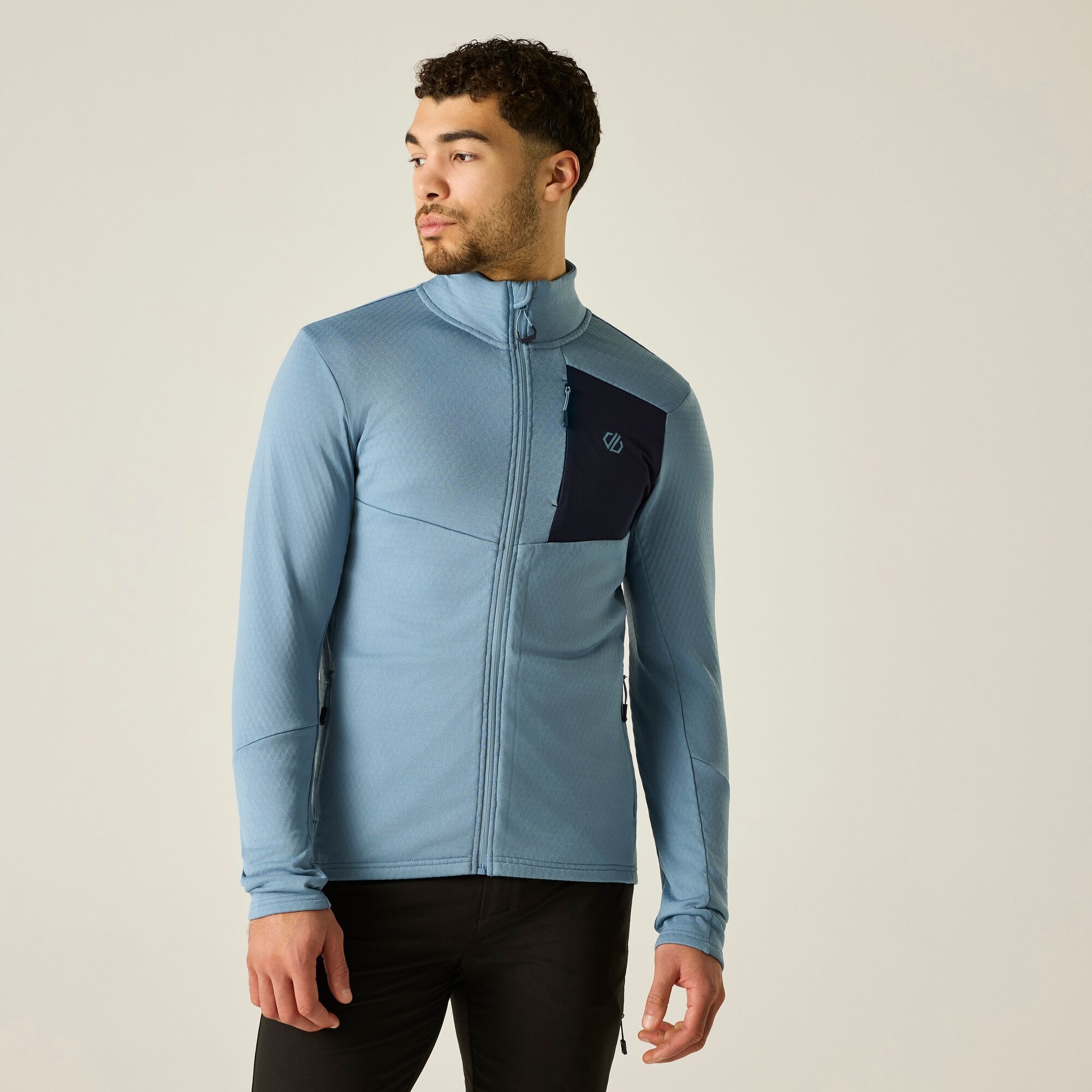 Dare 2B Men's Venture Stretch Midlayer - Blue Xxl