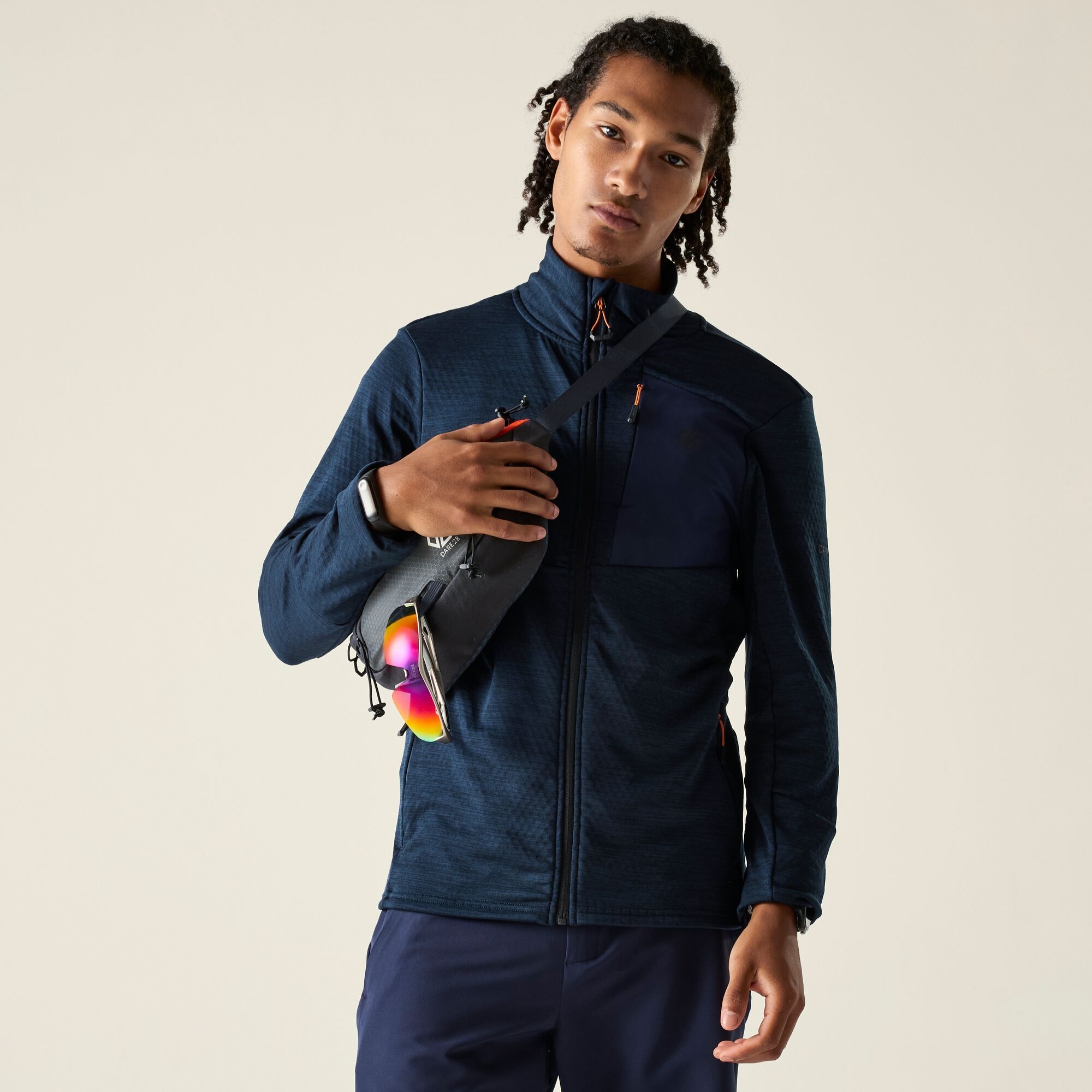 Dare 2b Bluza męska rozsuwana Venture Niebieski