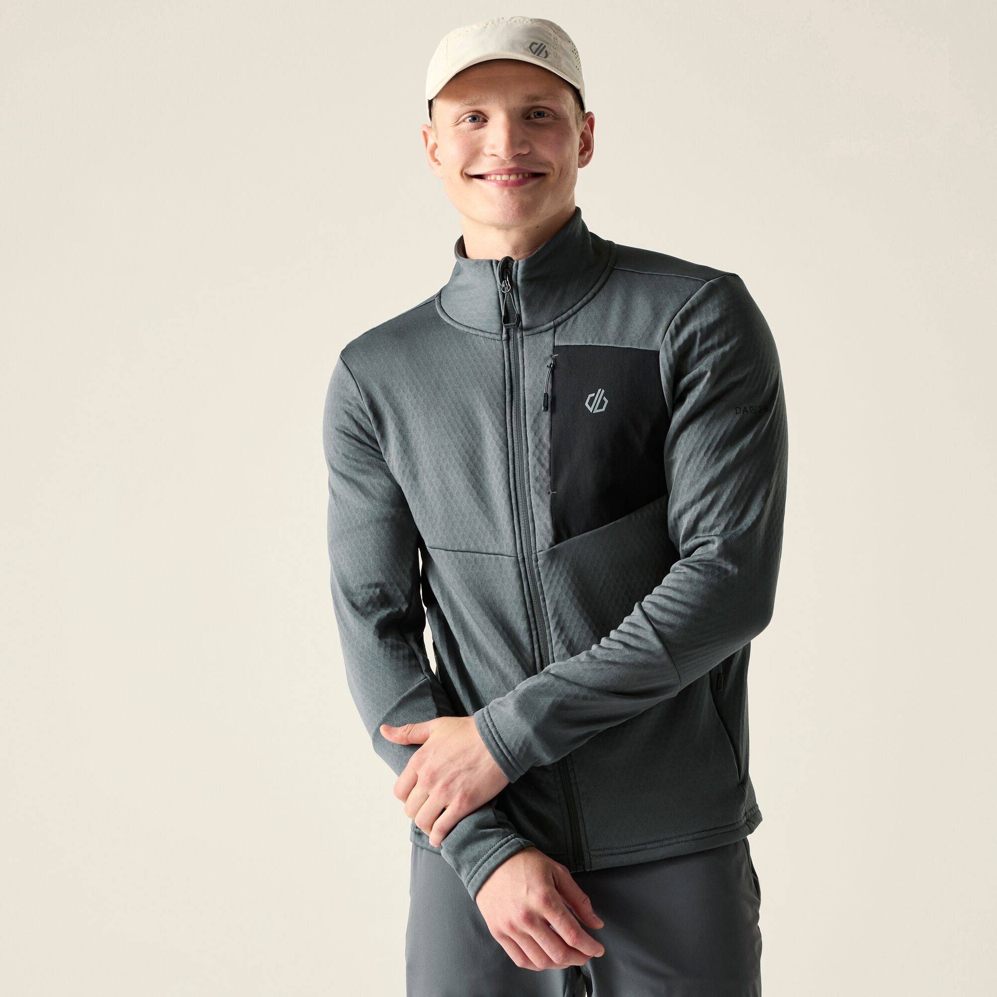 Dare 2B Men's Venture Stretch Midlayer - Grey Large