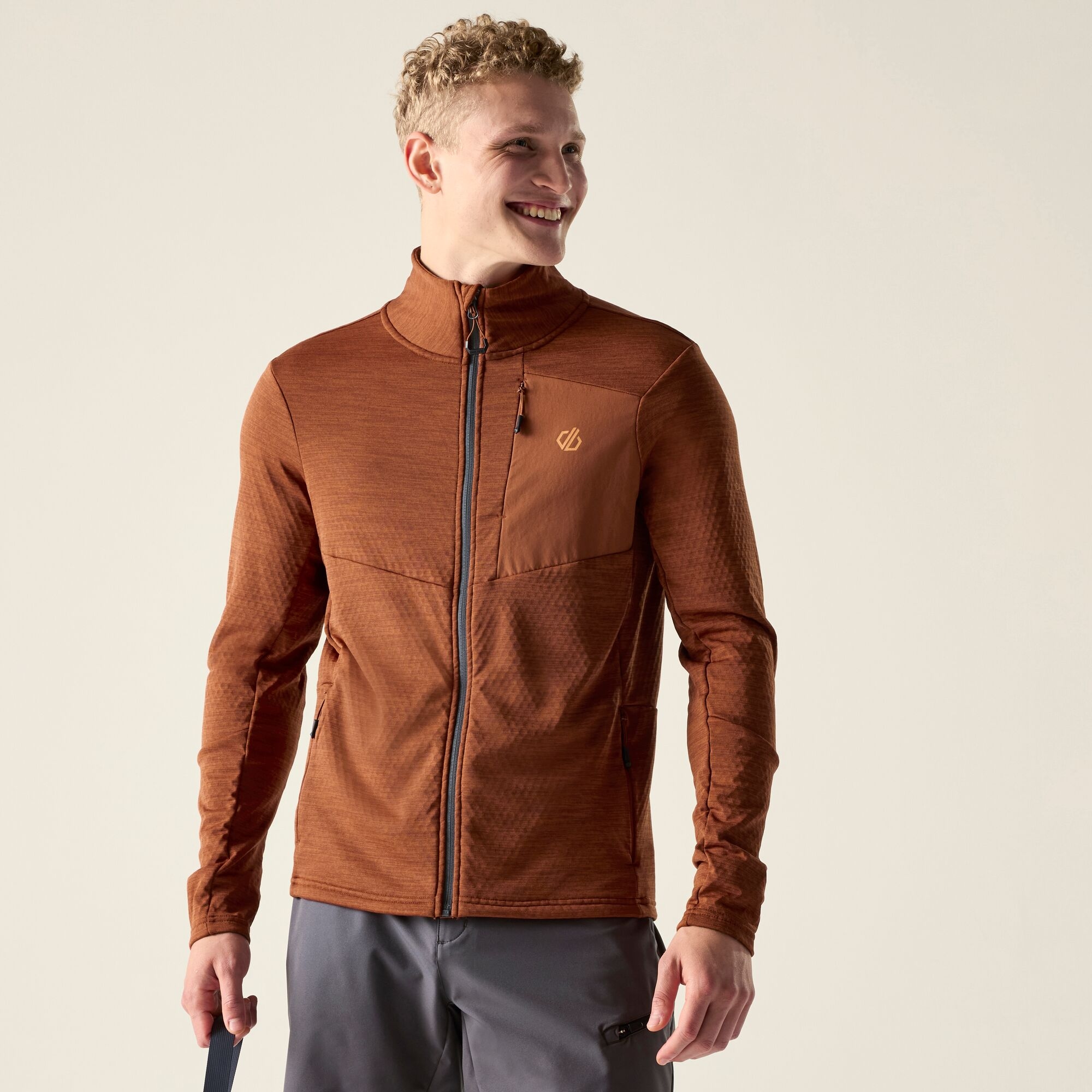 Dare 2B Venture Stretch Midlayer Size: L Men's Orange