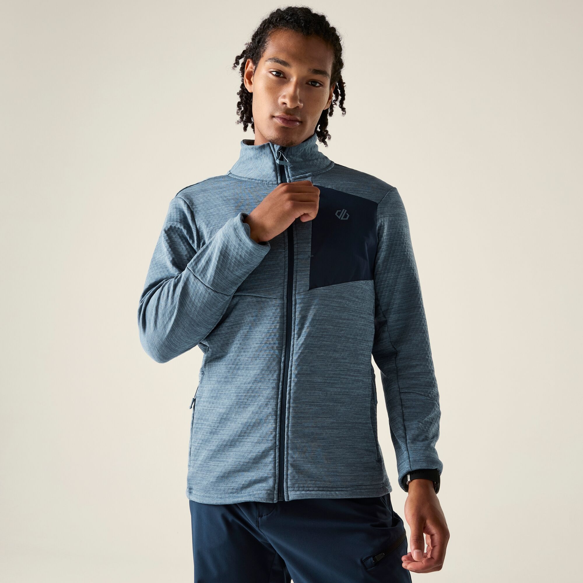 Dare 2B Men's Venture Stretch Midlayer - Blue Medium