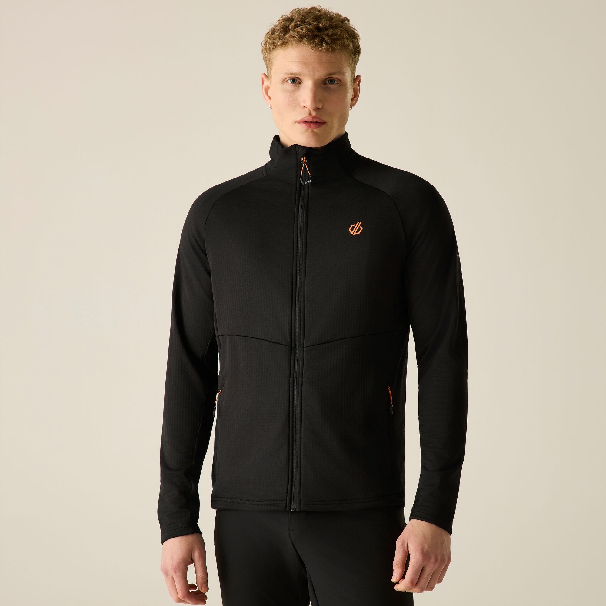 Dare 2b   Bluza męska rozsuwana Apex Czarny