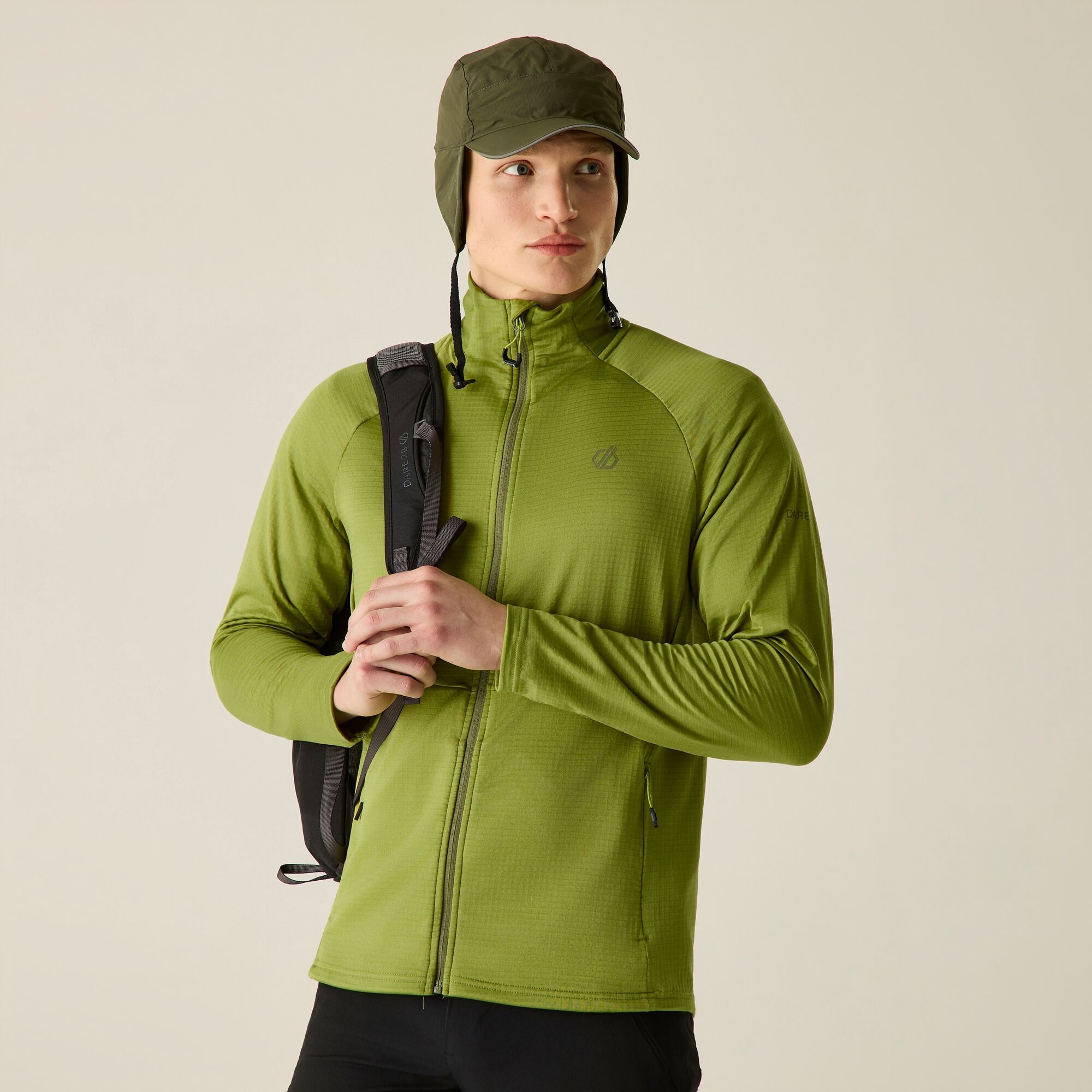 Dare 2b   Bluza męska rozsuwana Apex Zielony