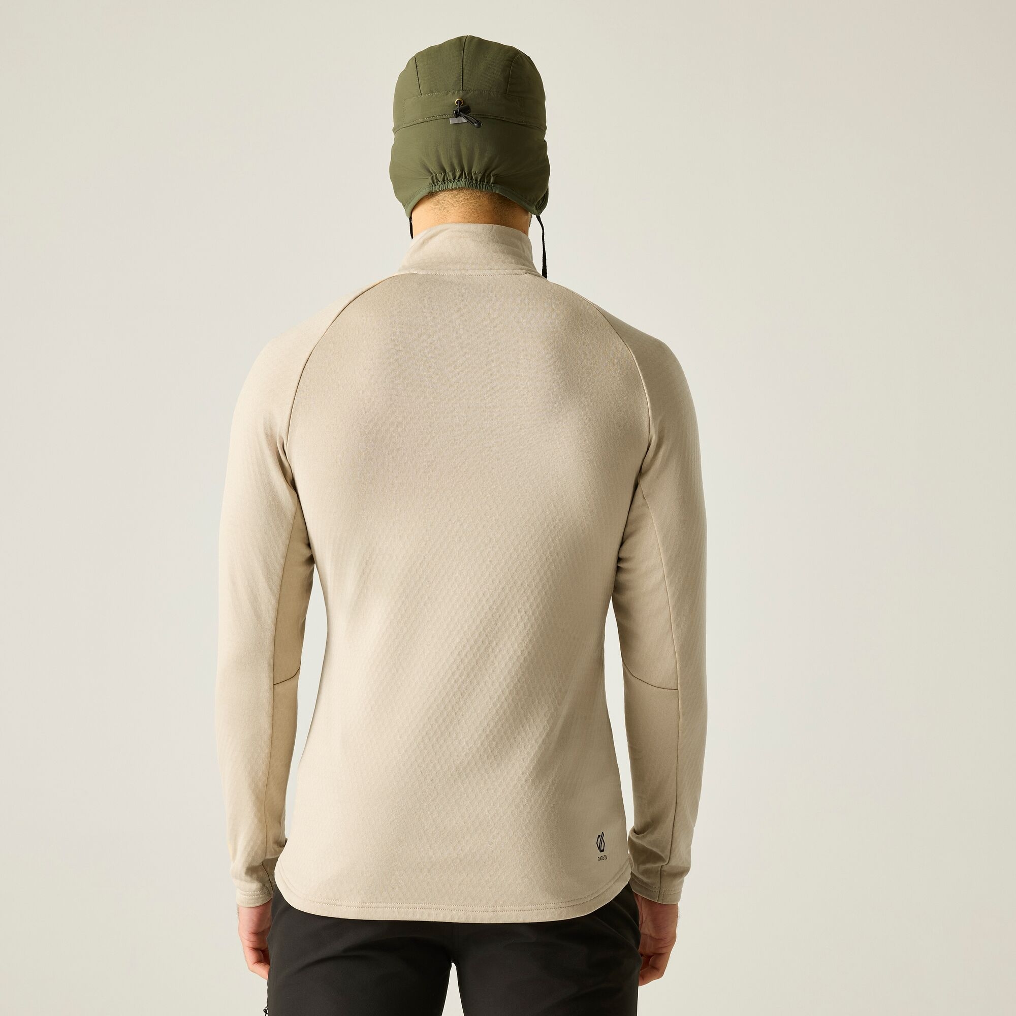 Dare 2b   Bluza męska z suwakiem Venture Overhead Stretch Beżowe