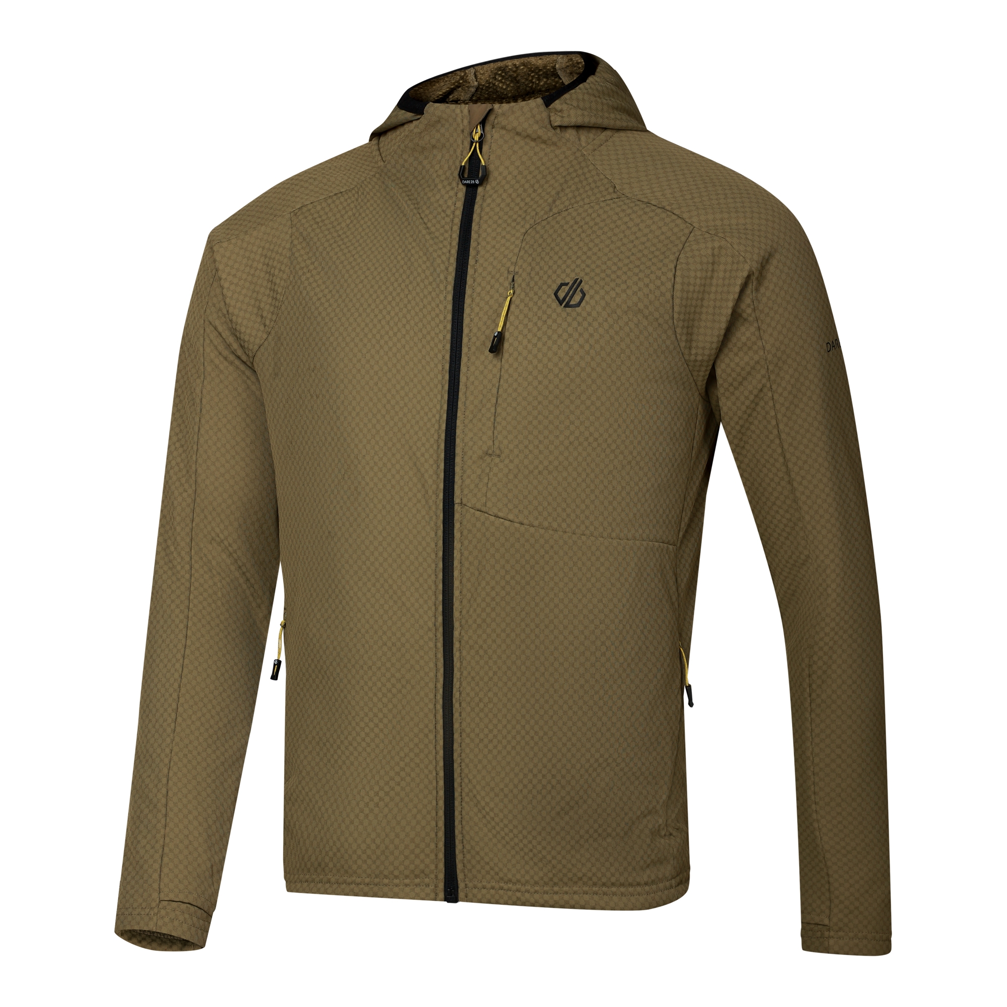 Dare 2b   Bluza męska rozsuwana Heat Weave Zielony
