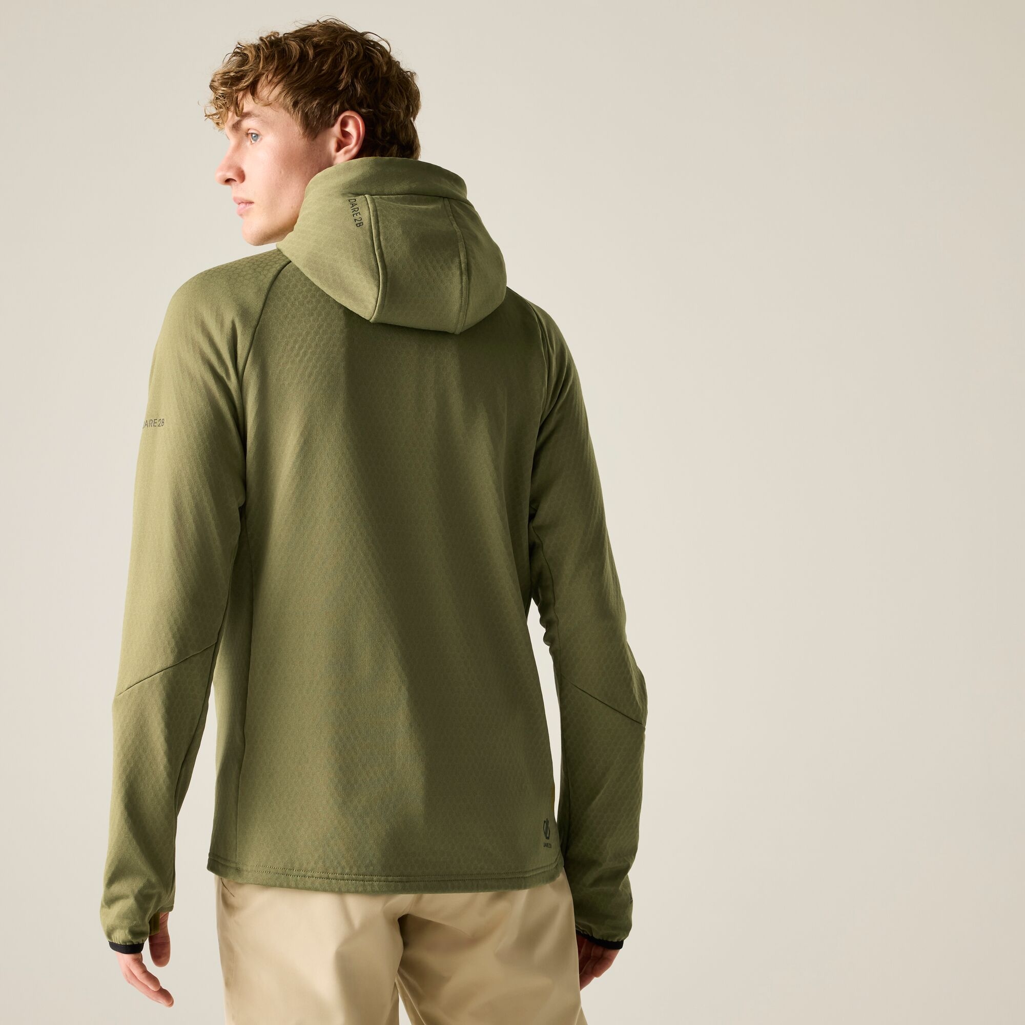Dare 2b   Bluza męska rozsuwana Venture Hooded Zielony