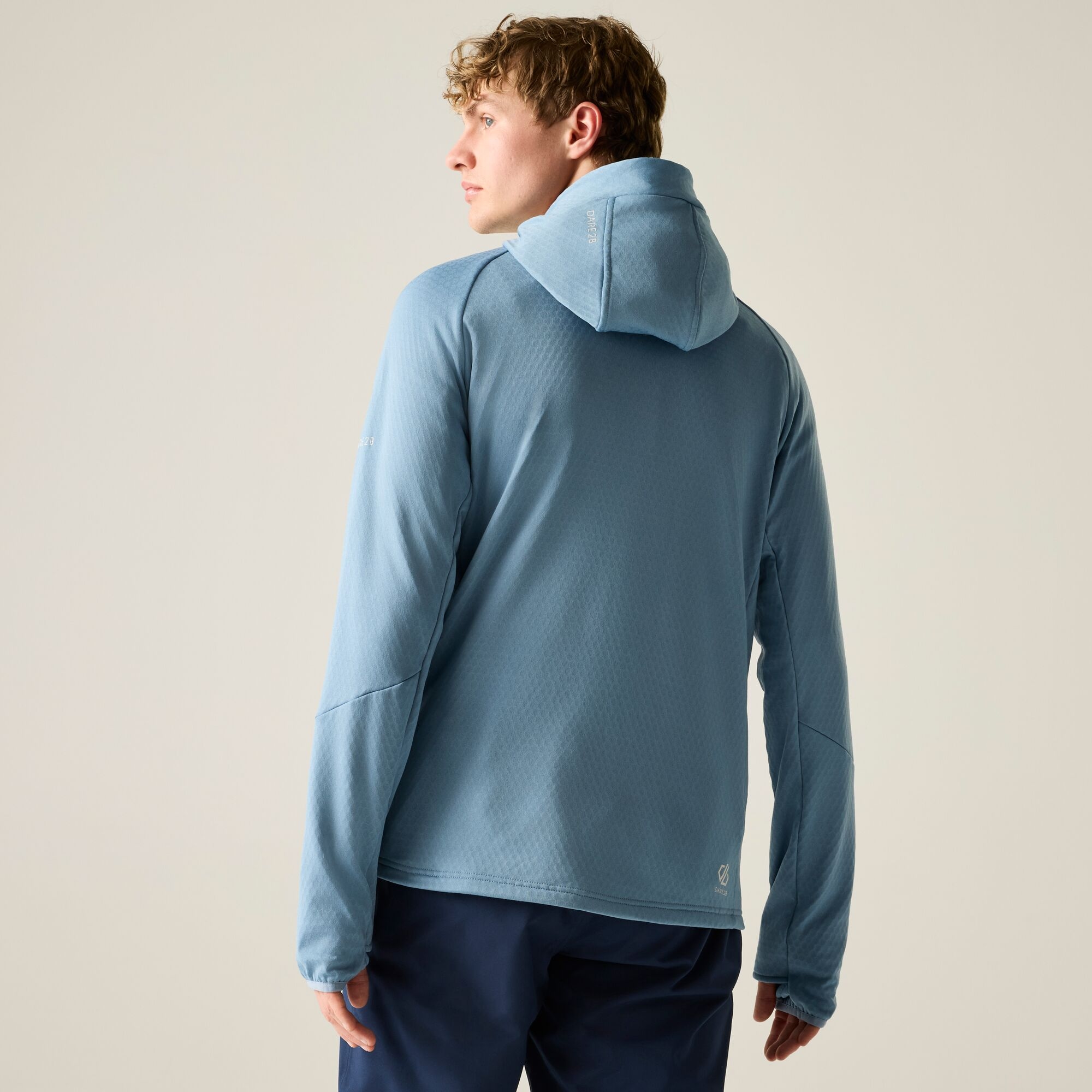 Dare 2b   Bluza męska rozsuwana Venture Hooded Niebieski