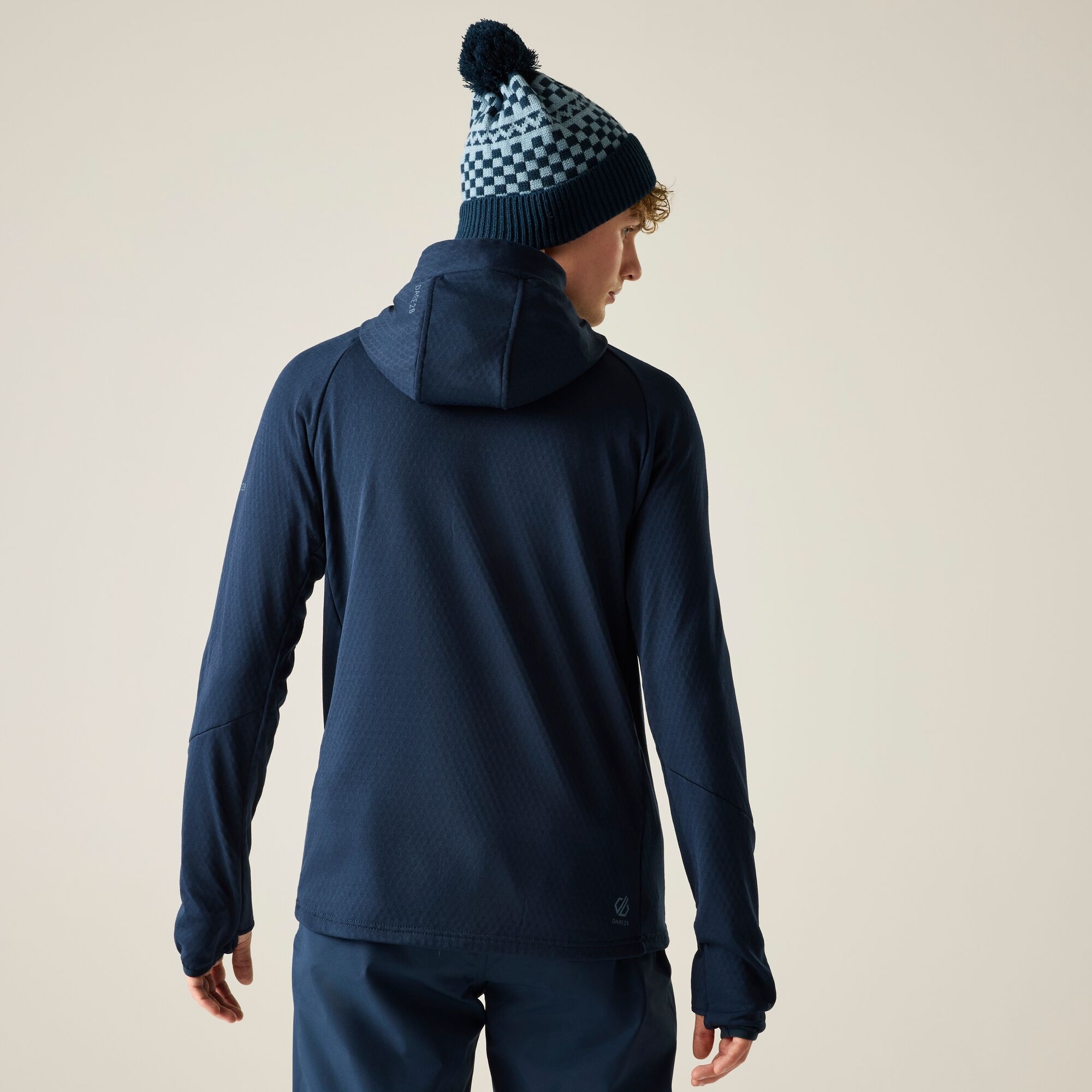 Dare 2b   Bluza męska rozsuwana Venture Hooded Niebieski