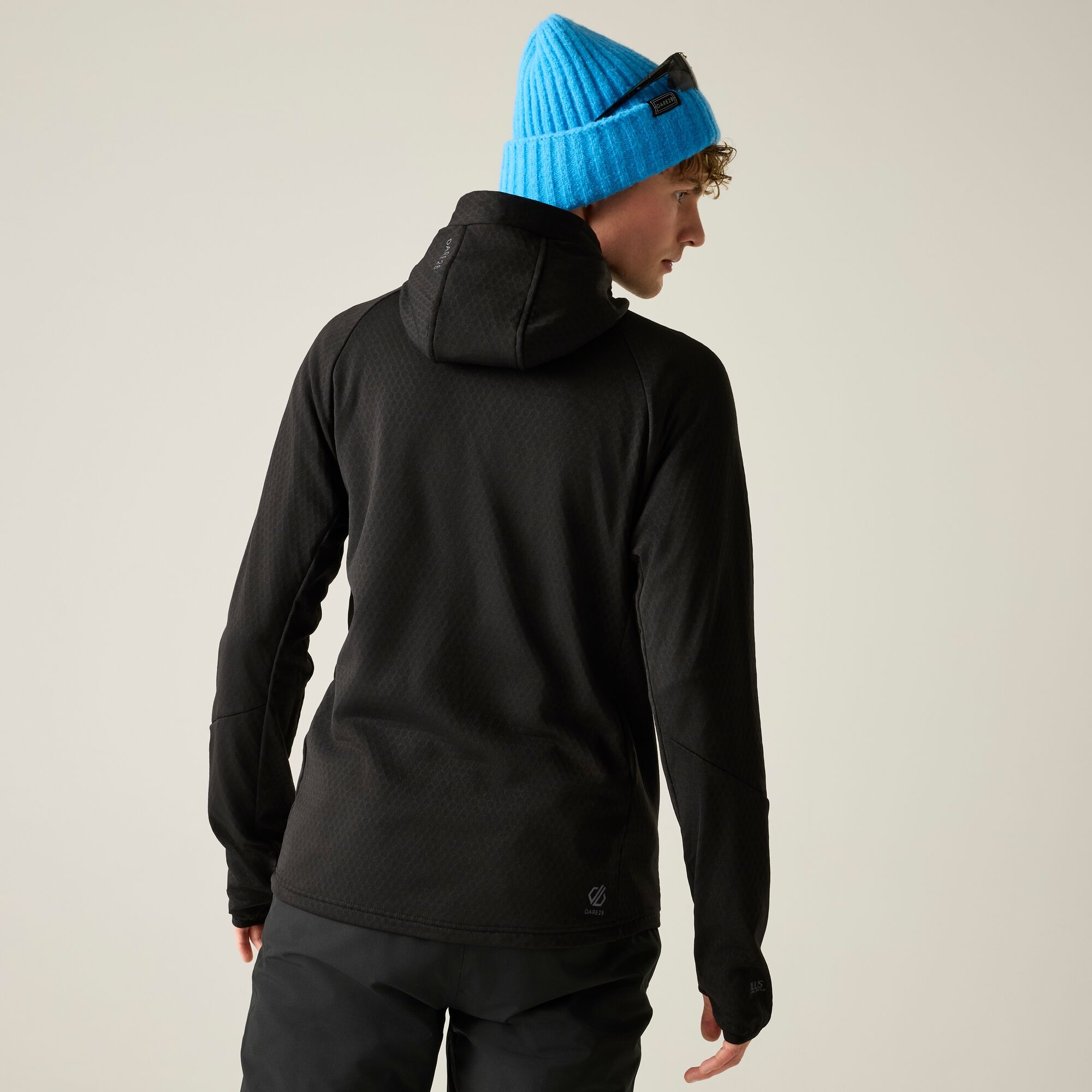 Dare 2b   Bluza męska rozsuwana Venture Hooded Czarny