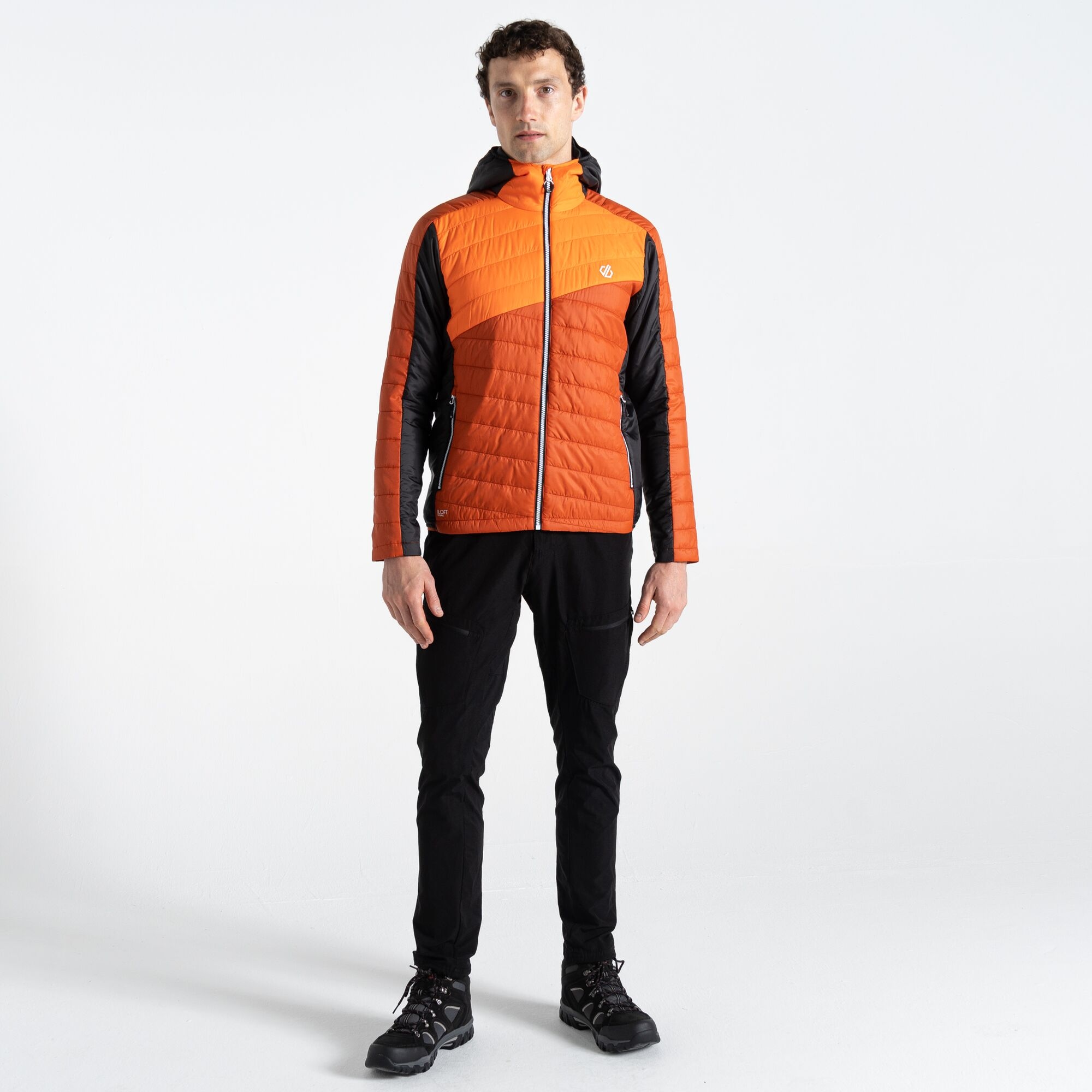 Dare 2b - Męska kurtka pikowana Touring Orange