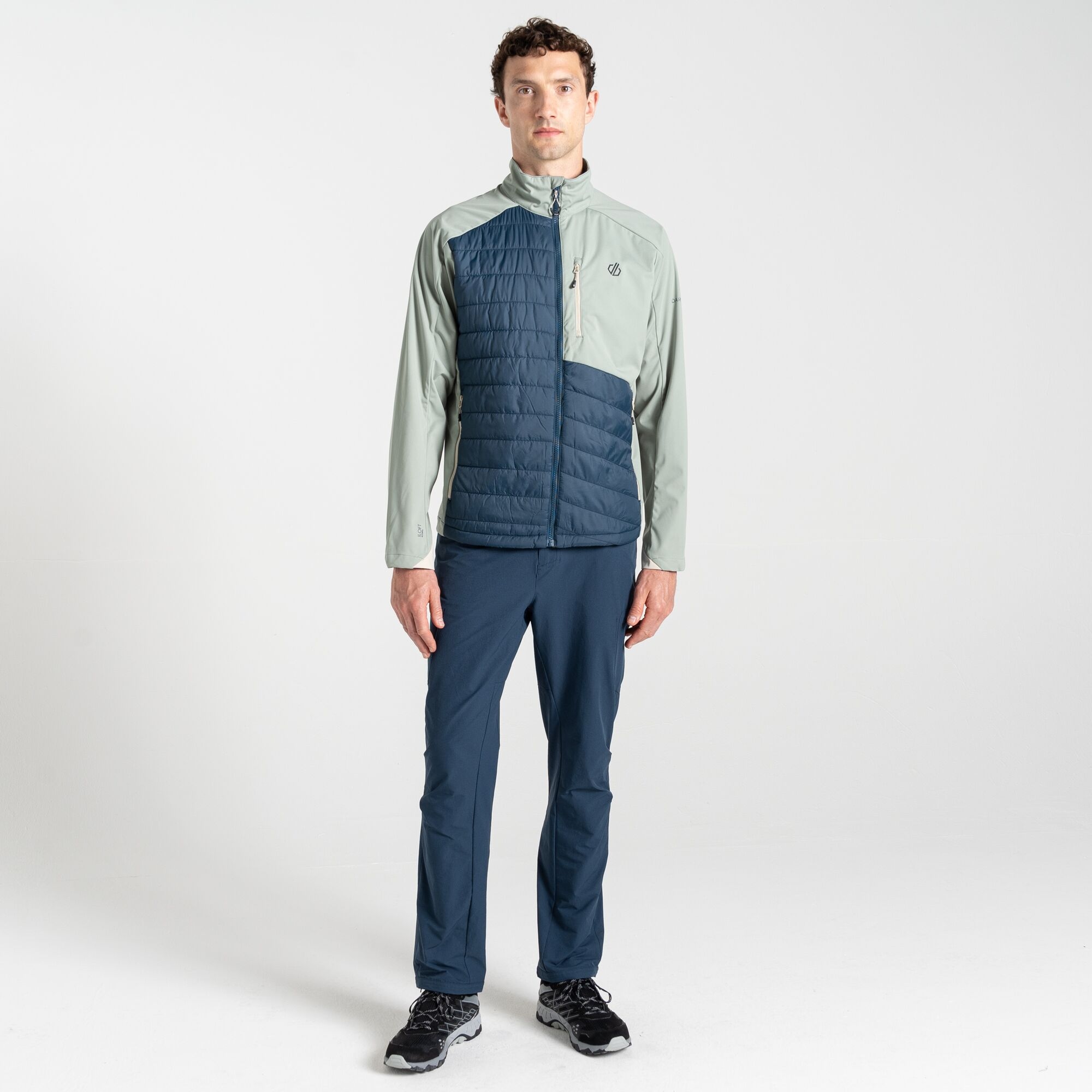 Dare 2b Dare 2b Kurtka hybrydowa męska Mountaineer Zielony