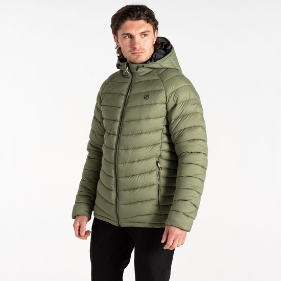 Dare 2b - Men's Mountain Series Baffled Jacket Olivine Green