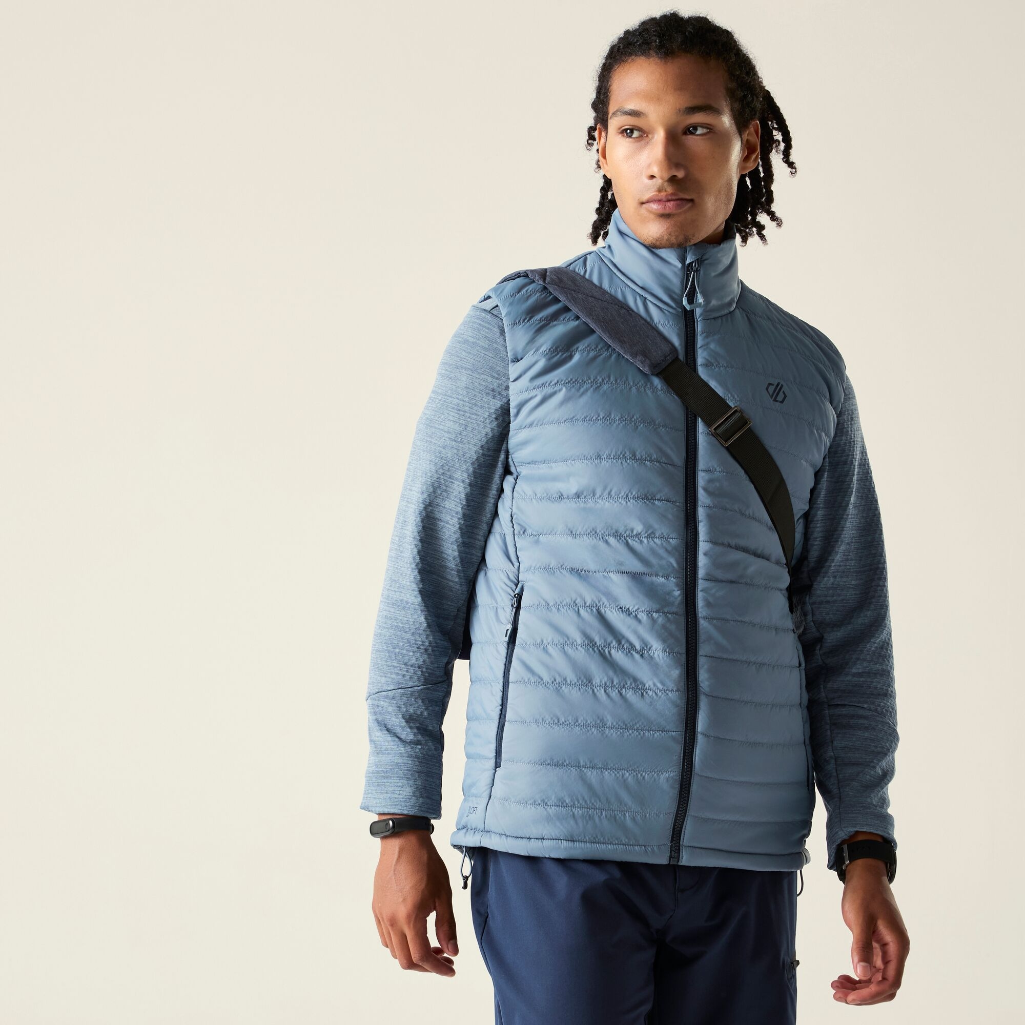 Dare 2B Men's Air Lite Gilet - Blue Extra Large