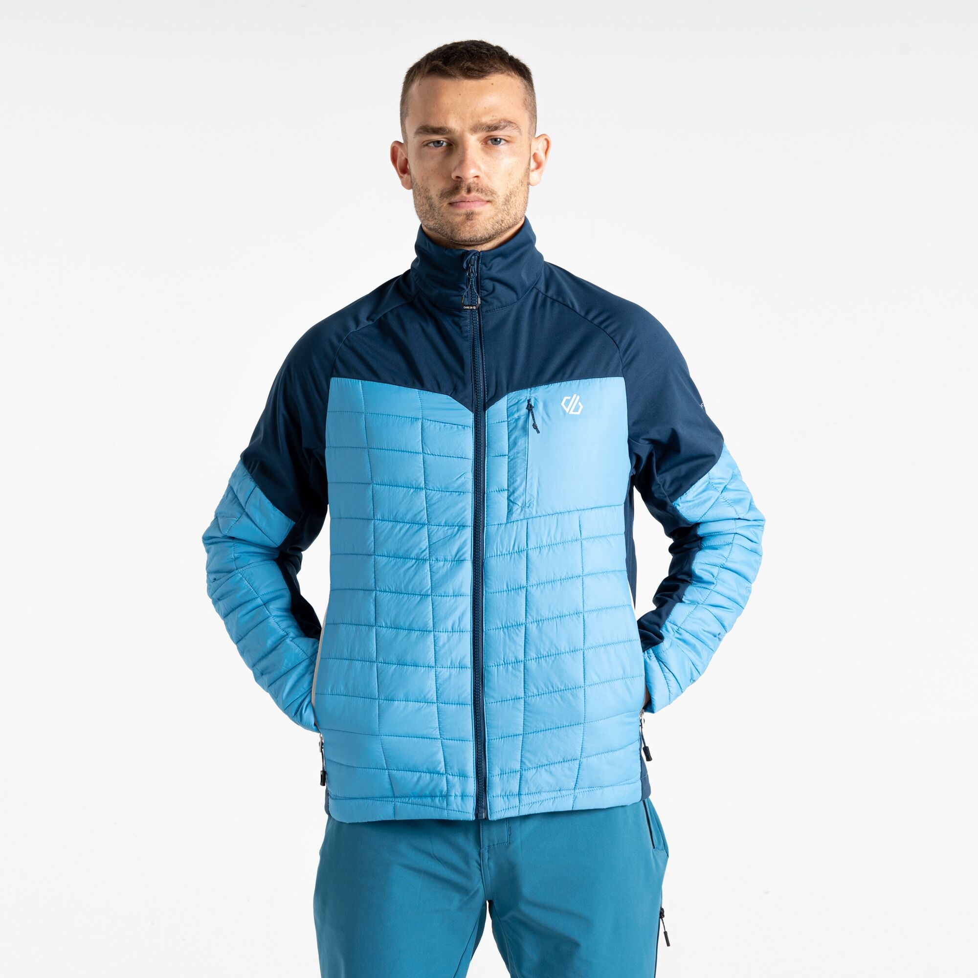 Dare 2b - Męska Kurtka Hybrydowa Mountaineer II Niebieski, Rozmiar: XXXL