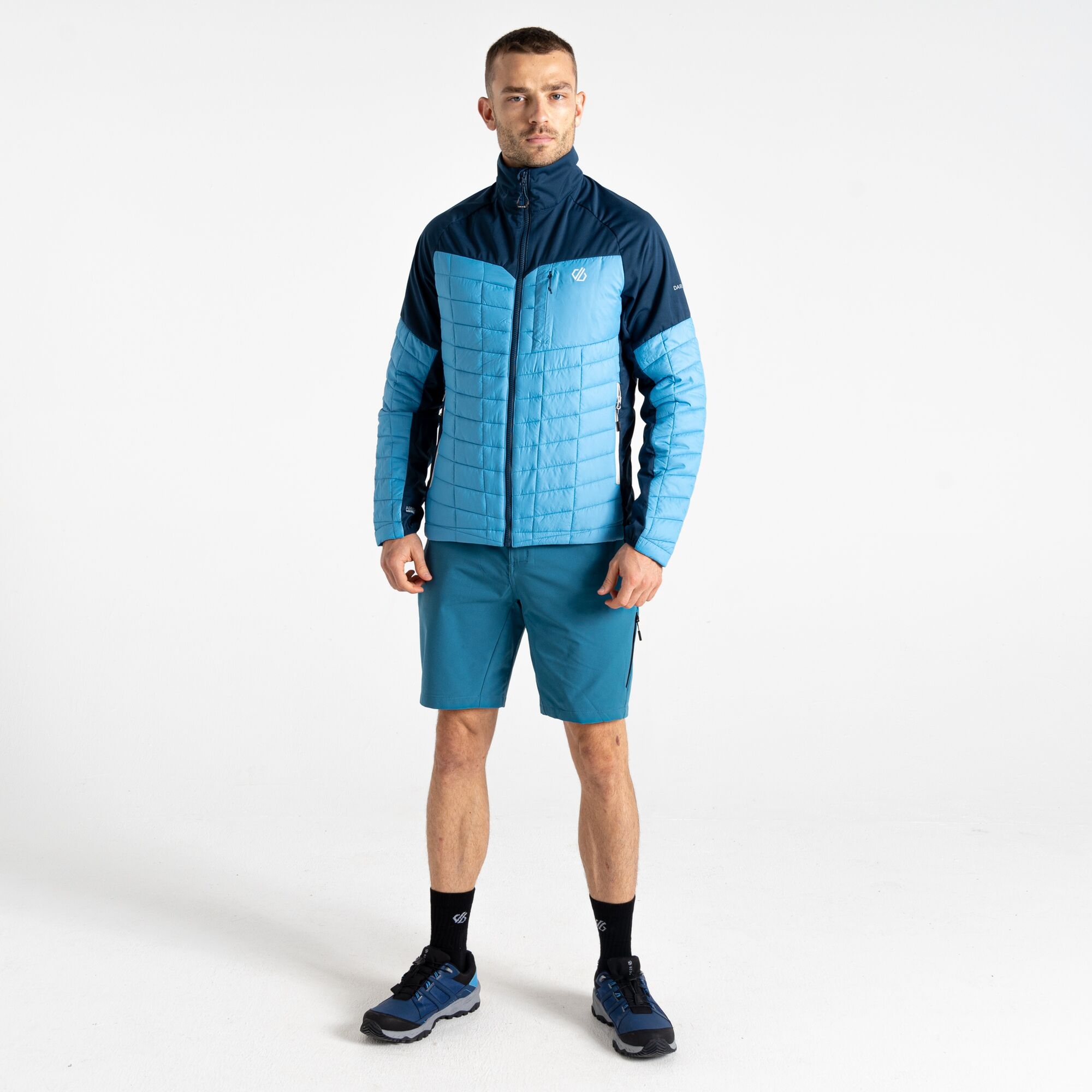 Dare 2b Męska kurtka hybrydowa Mountaineer II Niebieski