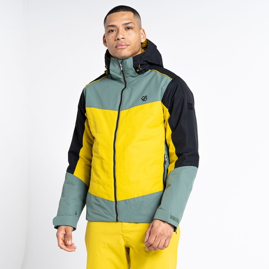 Dare 2b - Men's Embodied Ski Jacket Moss Yellow Duck Green