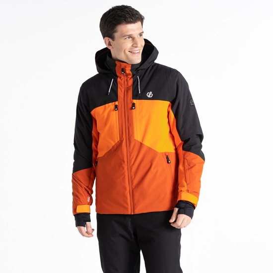 Dare 2b - Men's Slopeside Ski Jacket Puffins Orange Black 