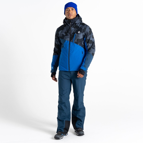 Dare 2b - Men's Baseplate Ski Jacket Blue Black Geo