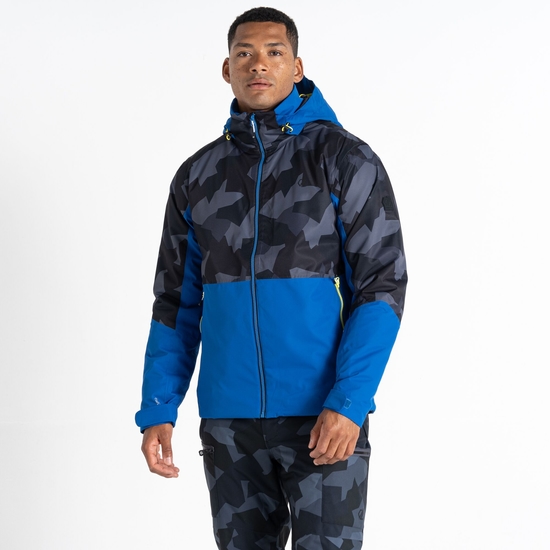 Dare 2b - Men's Precision Ski Jacket Blue Black Geo