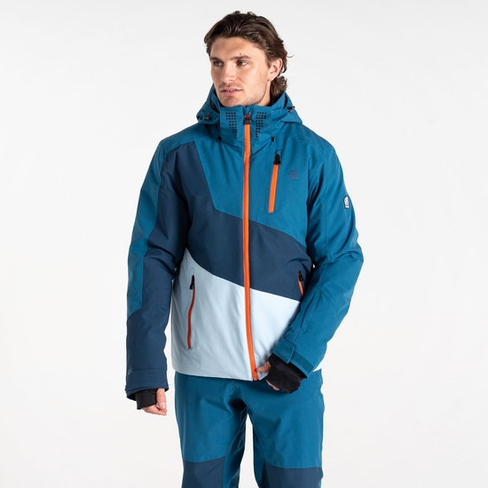 Men's Baseplate II Ski Jacket Kingfisher Blue Navy