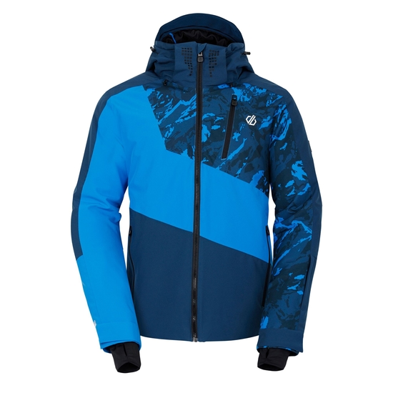 Men's Baseplate II Ski Jacket Moonlight Denim Blue