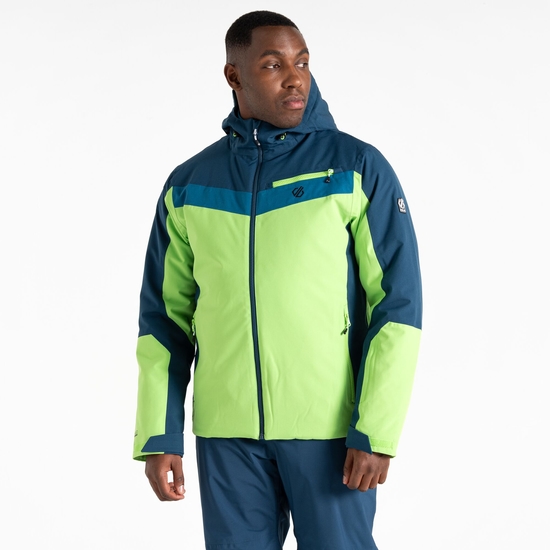 Men's Eagle II Ski Jacket Moonlight Denim Green 