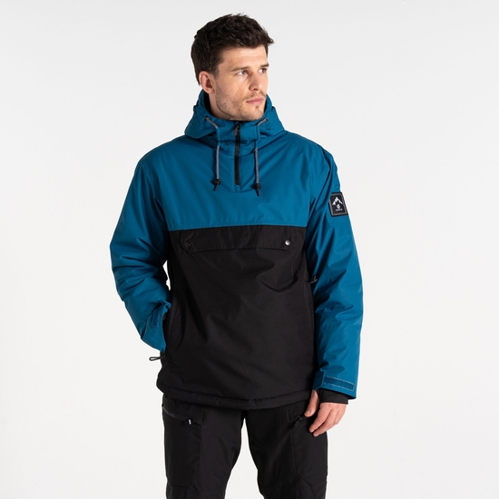 Dare 2b - Men's Freeride Overhead Ski Jacket Kingfisher Blue Black