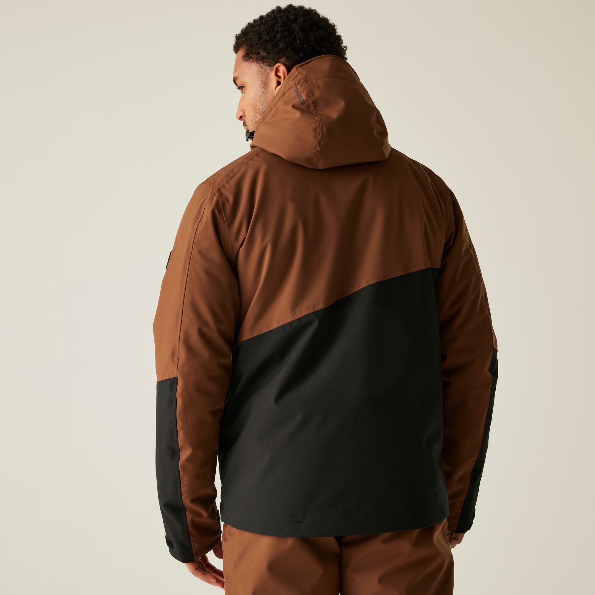 Dare 2b Kurtka narciarska męska z membraną Halfpipe III Brązowy