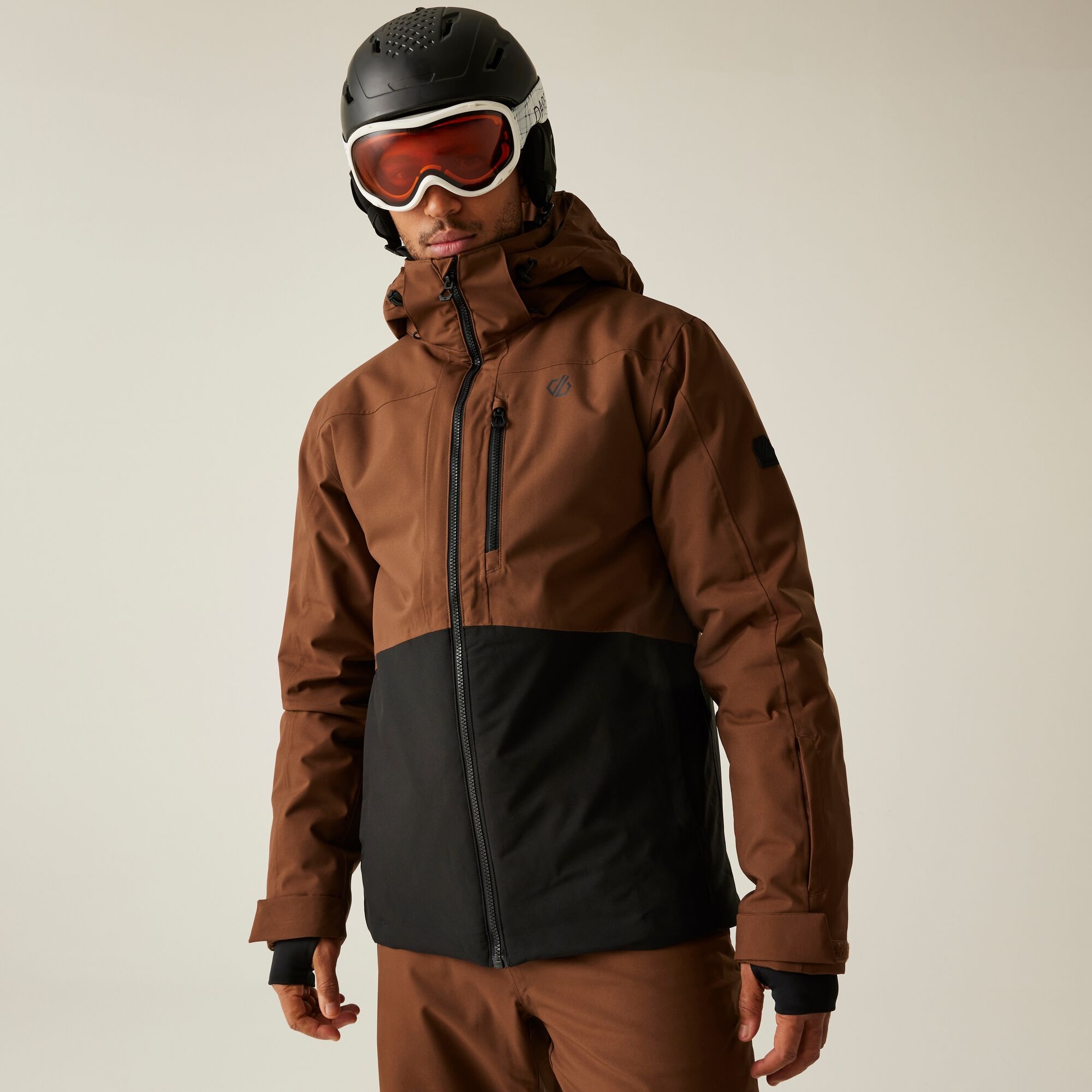 Dare 2b Kurtka narciarska męska z membraną Edge III Brązowy