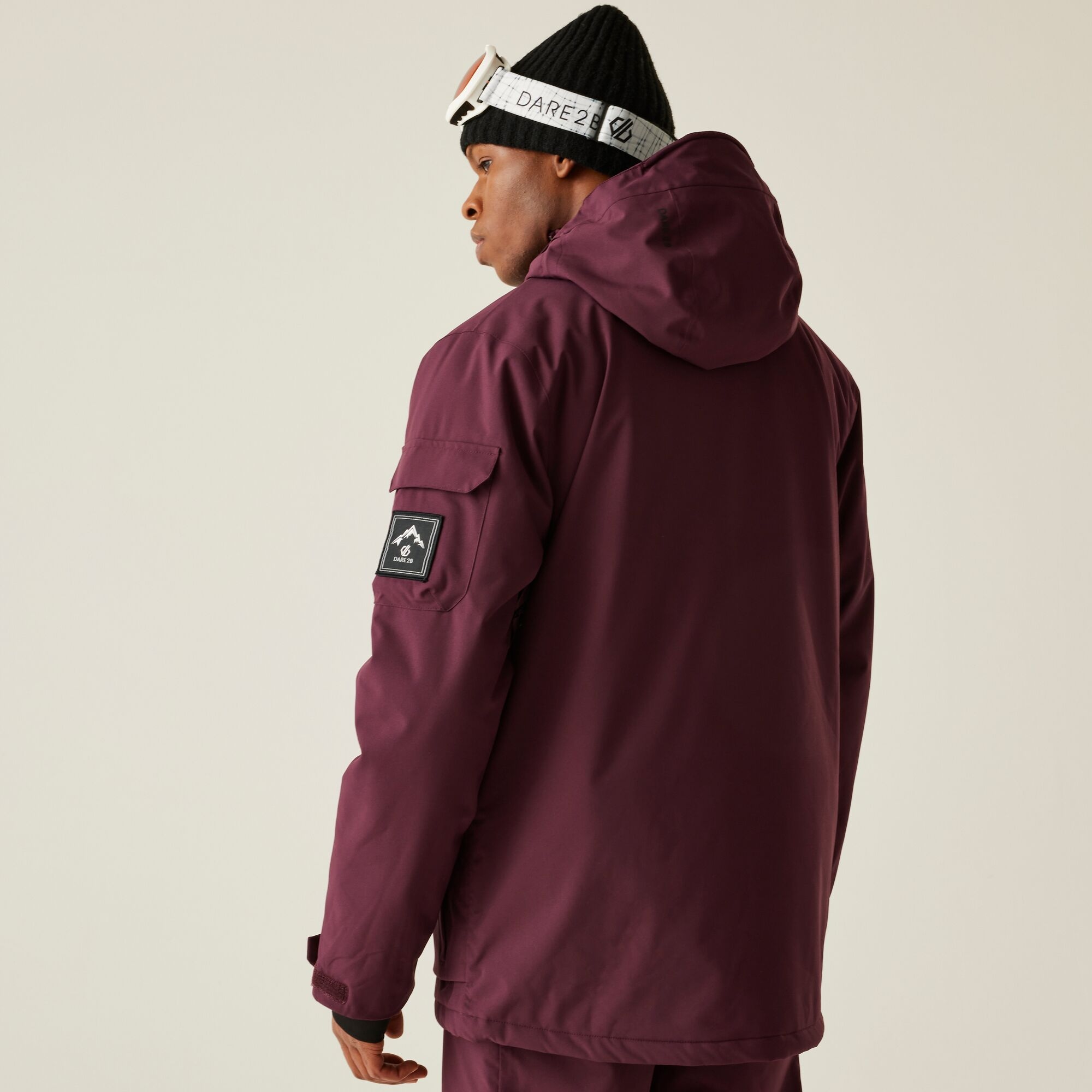 Dare 2b Kurtka narciarska męska z membraną Twin Tip Fioletowy