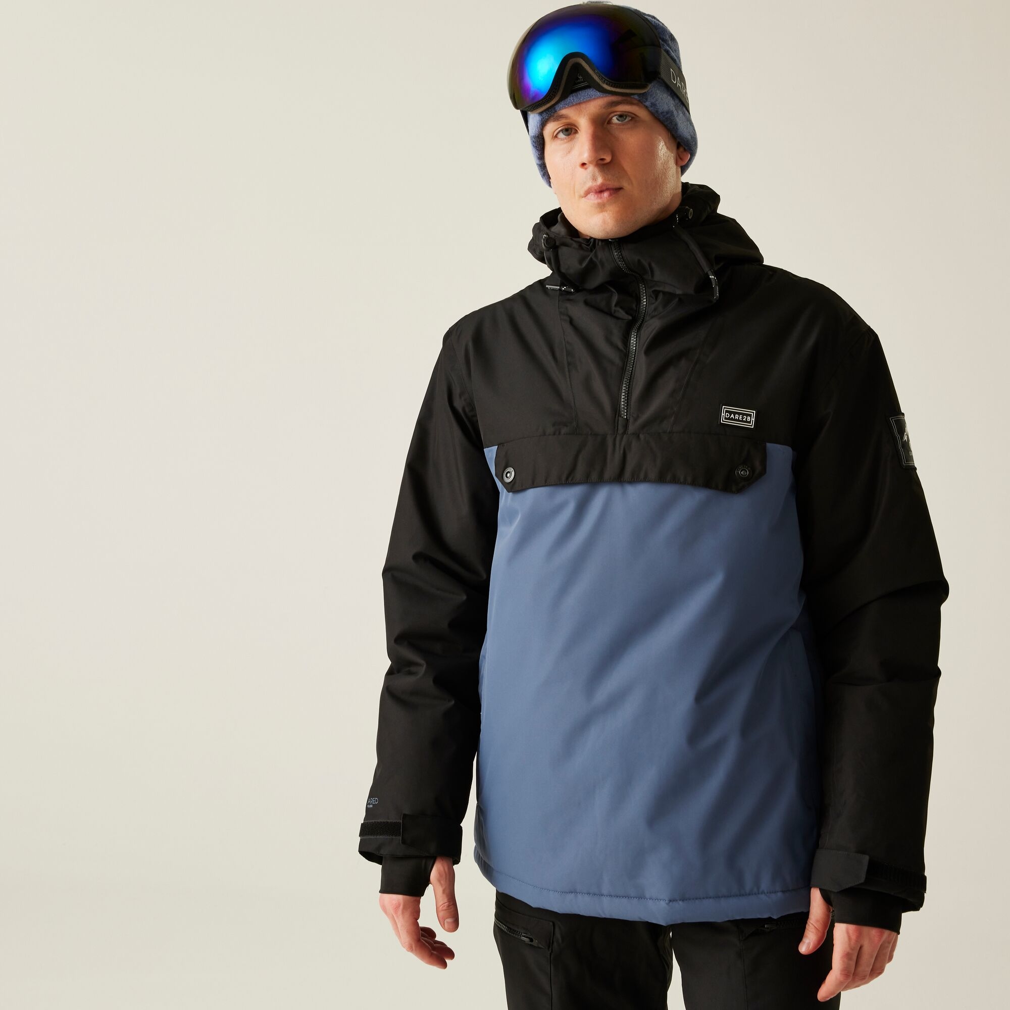 Dare 2b Kurtka narciarska męska z membraną Freeride Overhead II Czarny